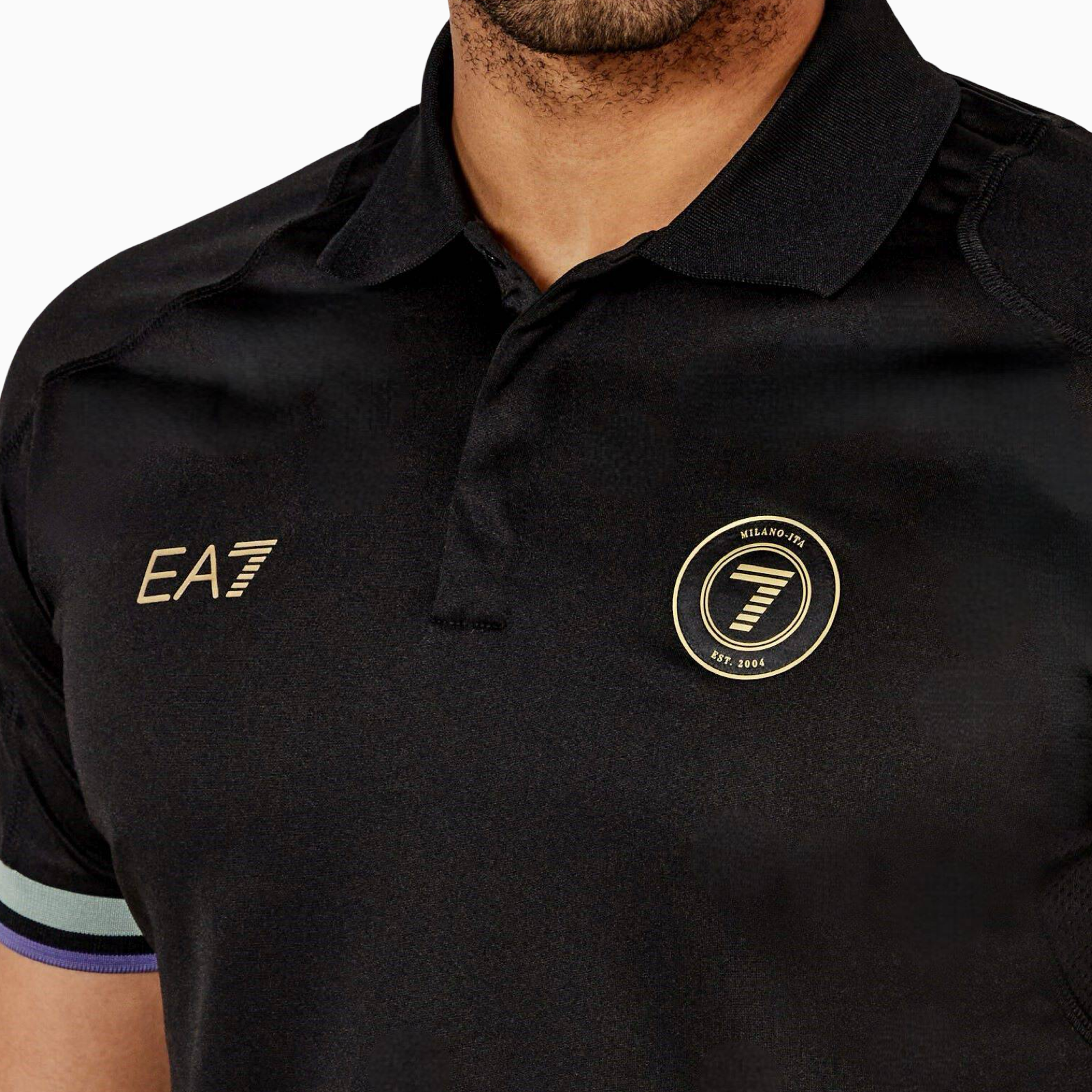 Мъжка поло тениска EA7 Emporio Armani Milano Soccer Edition 7M000257 AF13537 Detail