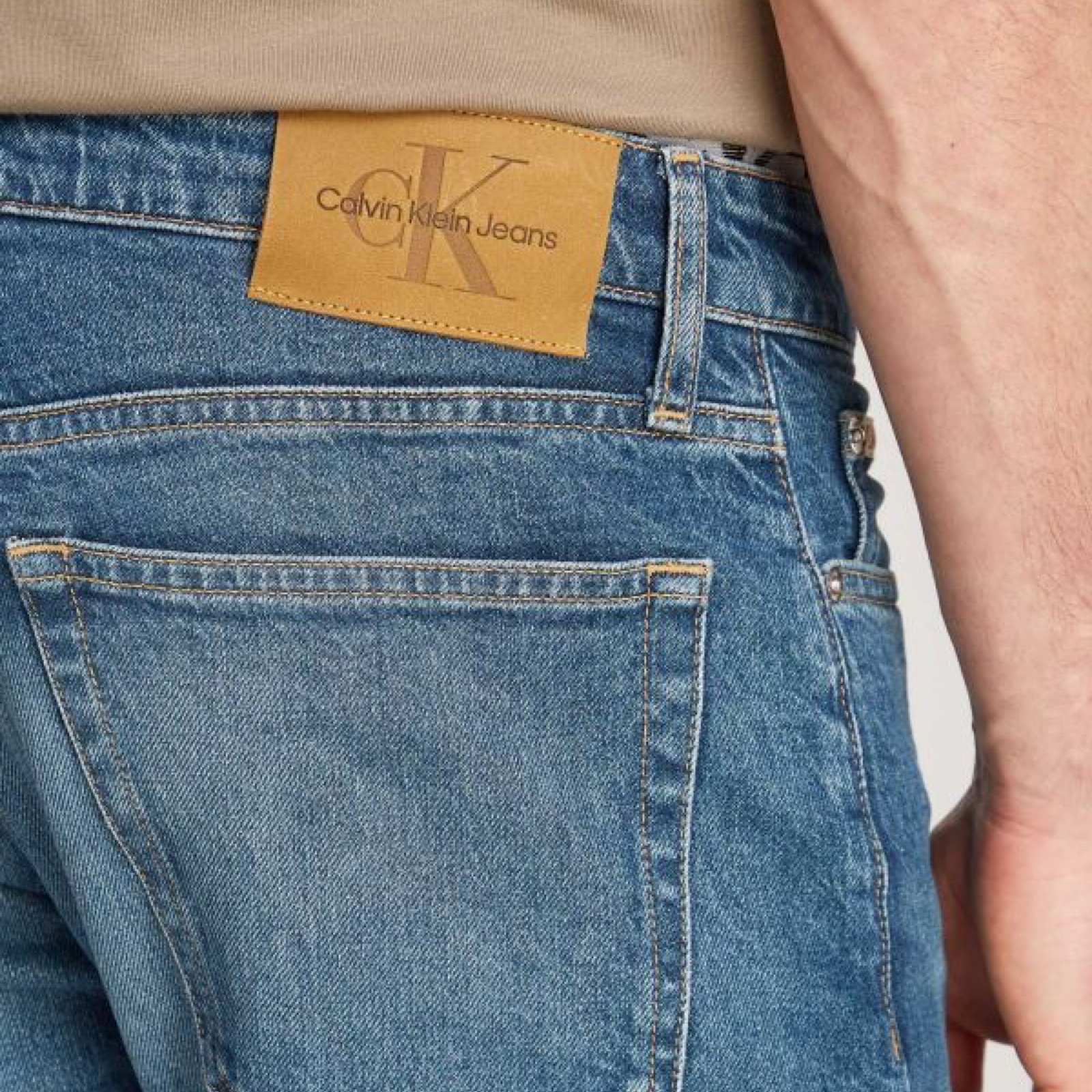 Мъжки сини дънки Calvin Klein Jeans J30J326359