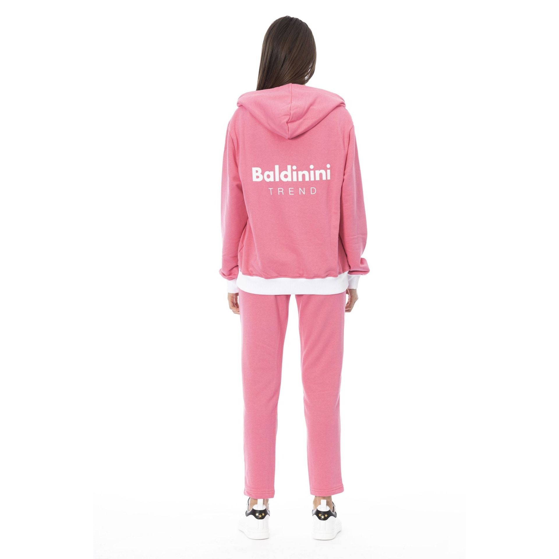 Дамски спортен екип Women’s tracksuit Baldinini Trend 98147898 MANTOVA ROSA2 Pink back view