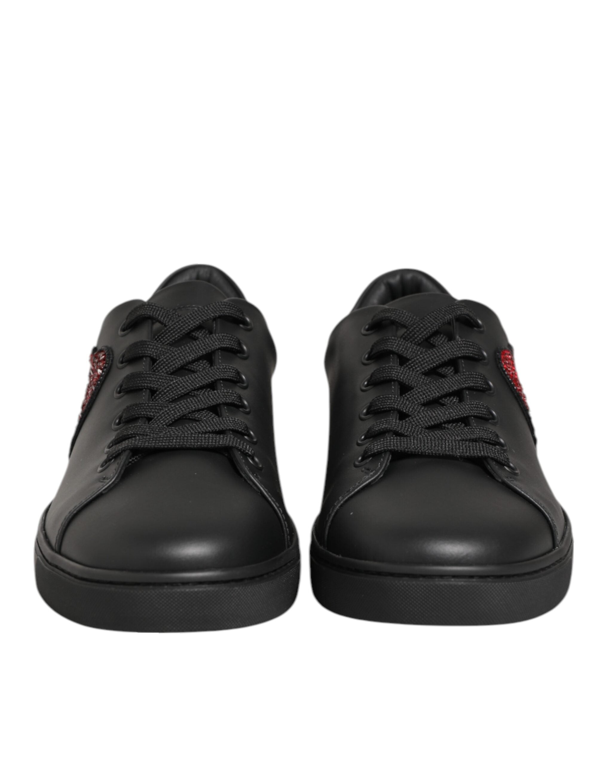 Dolce & Gabbana Crystal Heart Sneakers