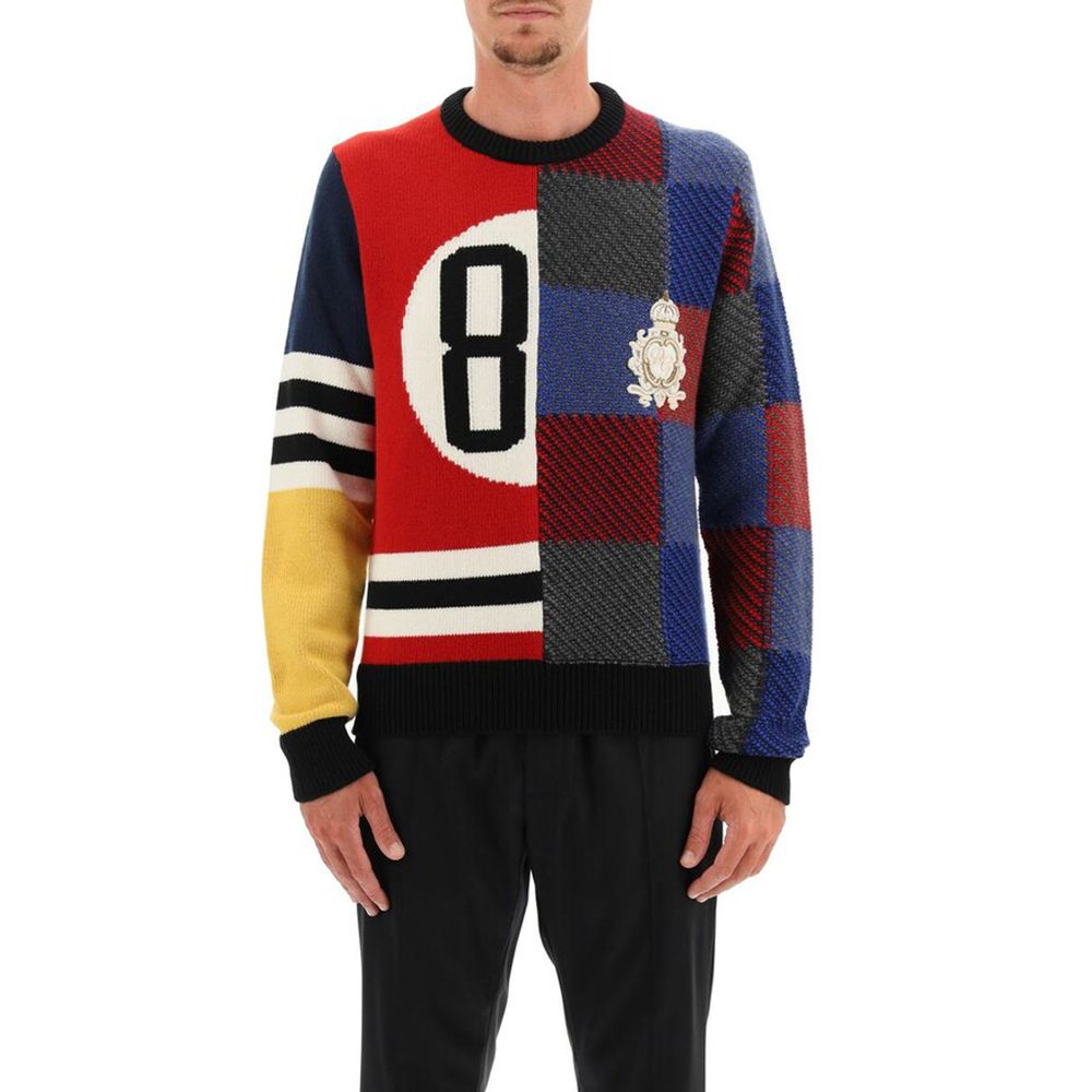 Мъжки вълнен пуловер Men’s wool sweater Dolce & Gabbana GXG41Z JBMW7