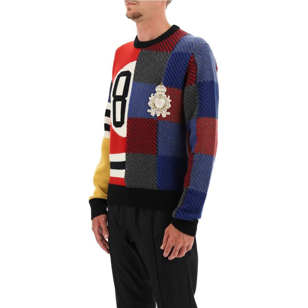 Мъжки вълнен пуловер Men’s wool sweater Dolce & Gabbana GXG41Z JBMW7