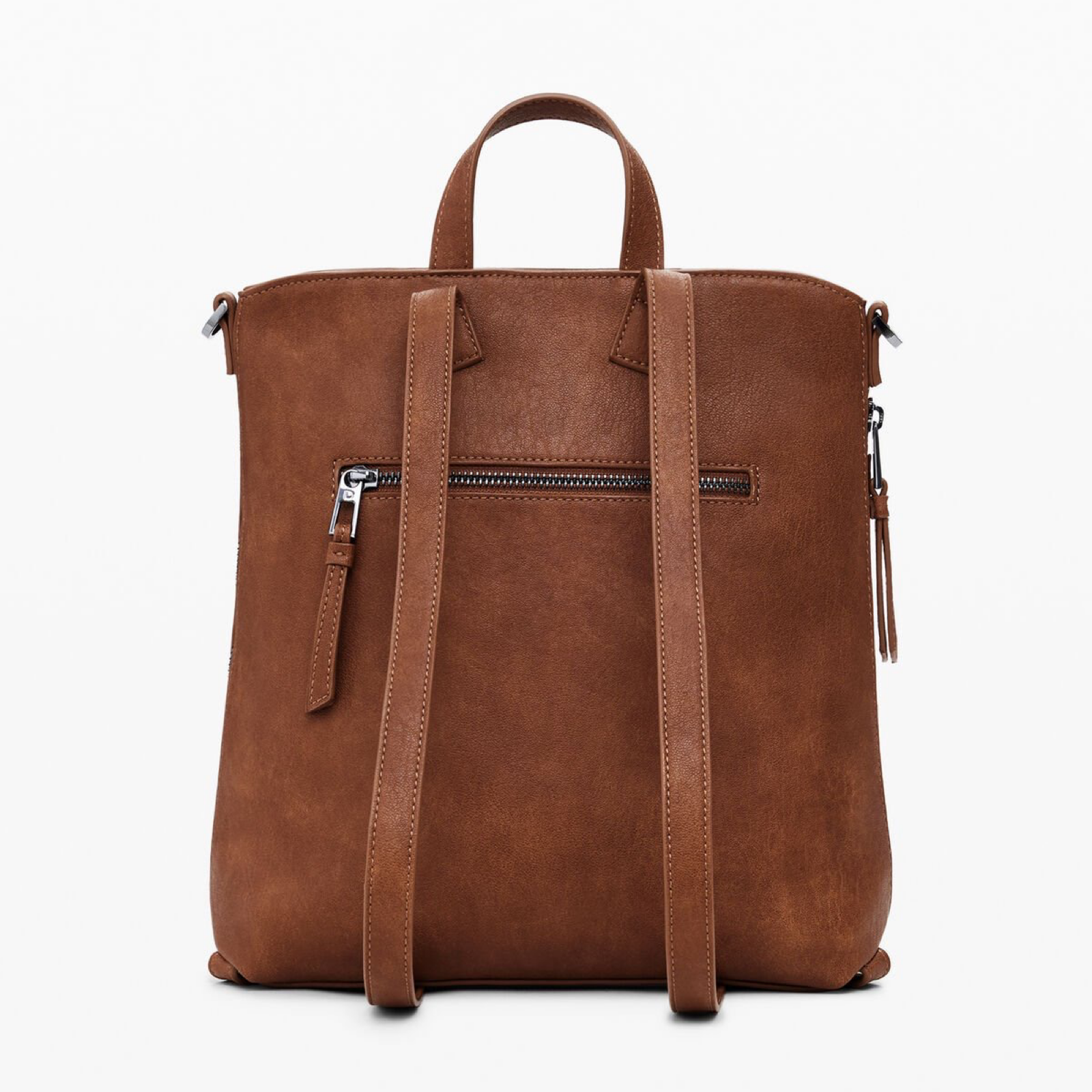 Дамска кафява раница Desigual Women Rucksack 25WAKP23 Back View