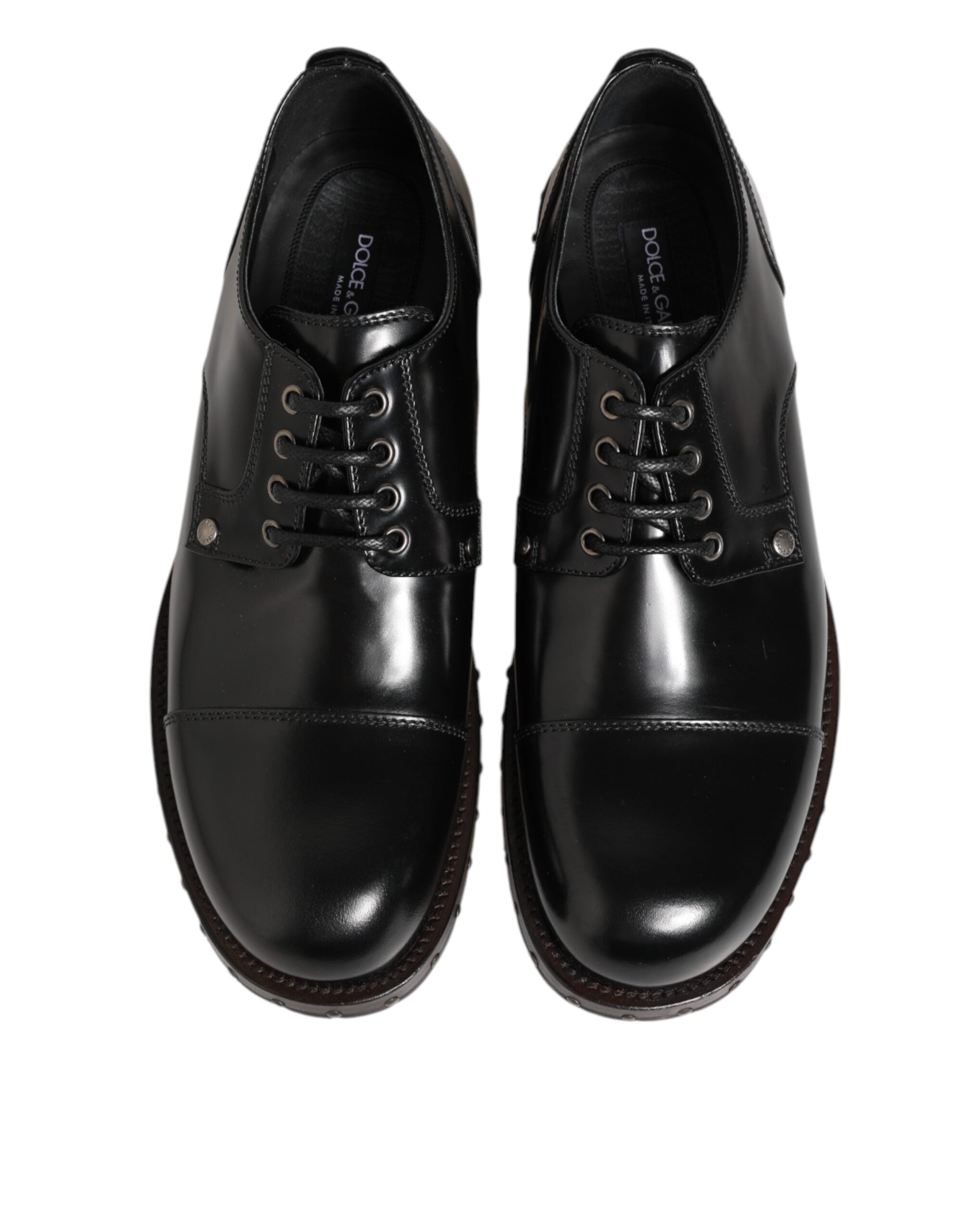 Мъжки дерби обувки Men’s derby shoes DOLCE & GABBANA CA6800 A1096 80999 top view