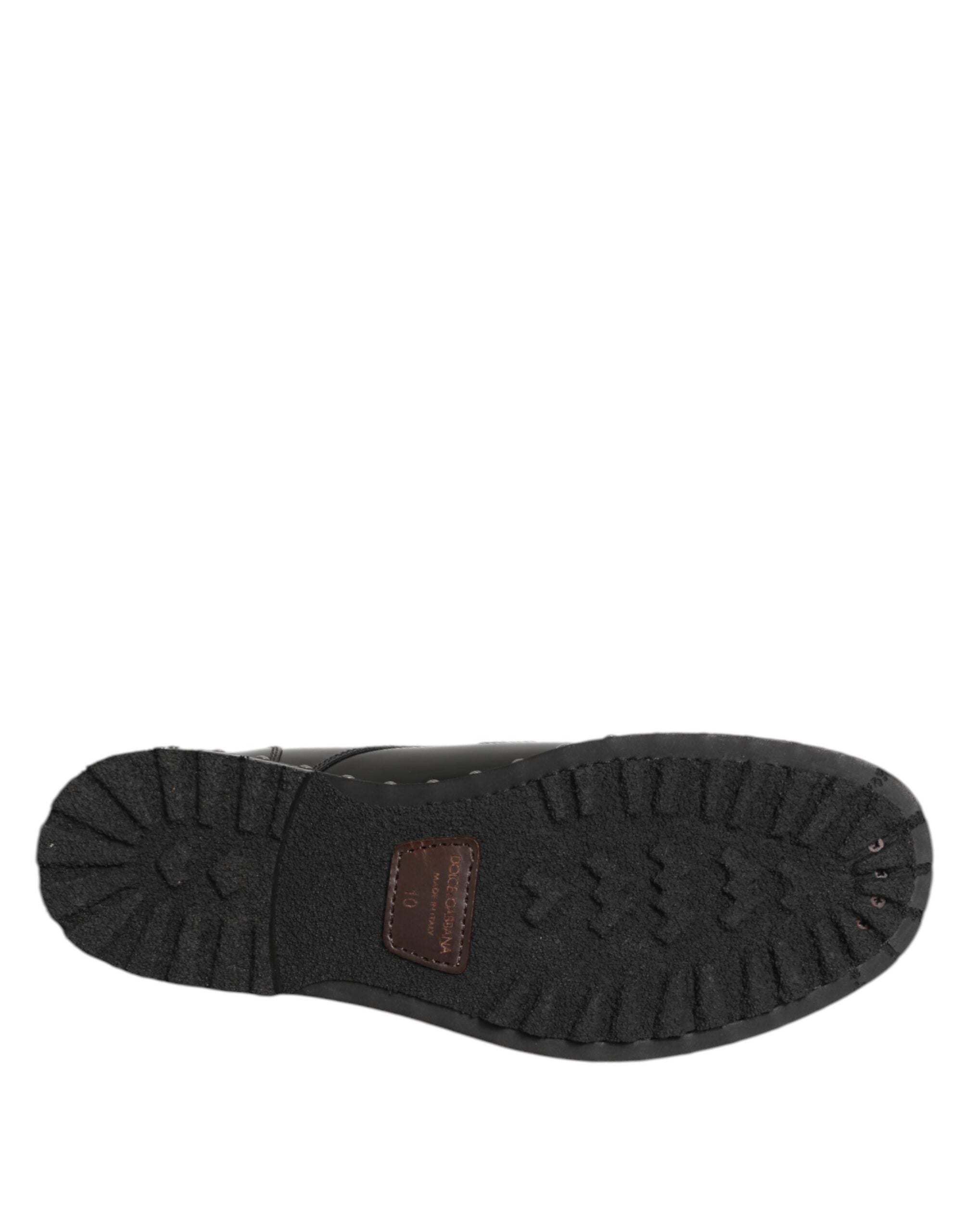 Мъжки дерби обувки Men’s derby shoes DOLCE & GABBANA CA6800 A1096 80999 outsole view
