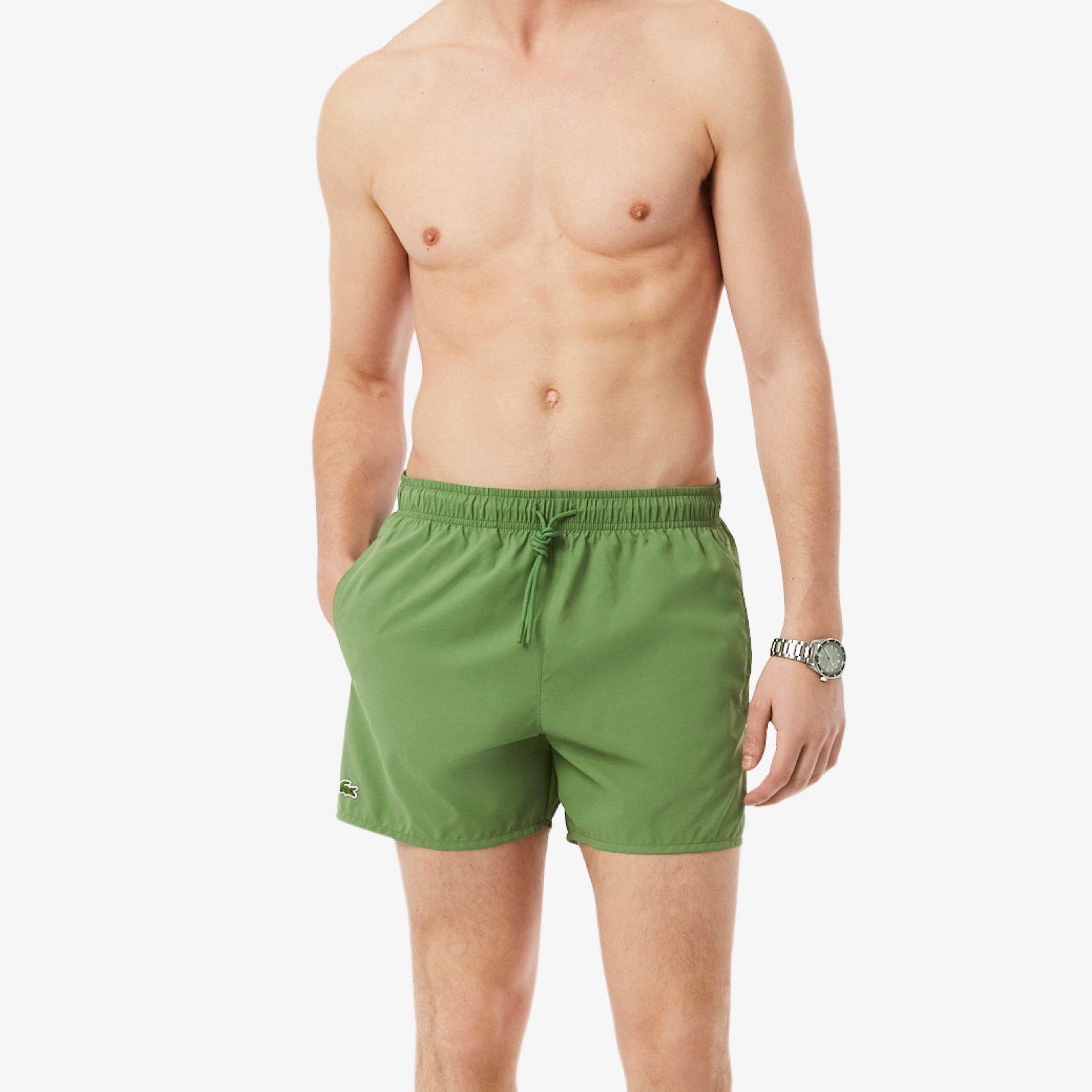 Мъжки бански Lacoste Men Swimwear MH6270-00 371 Front View