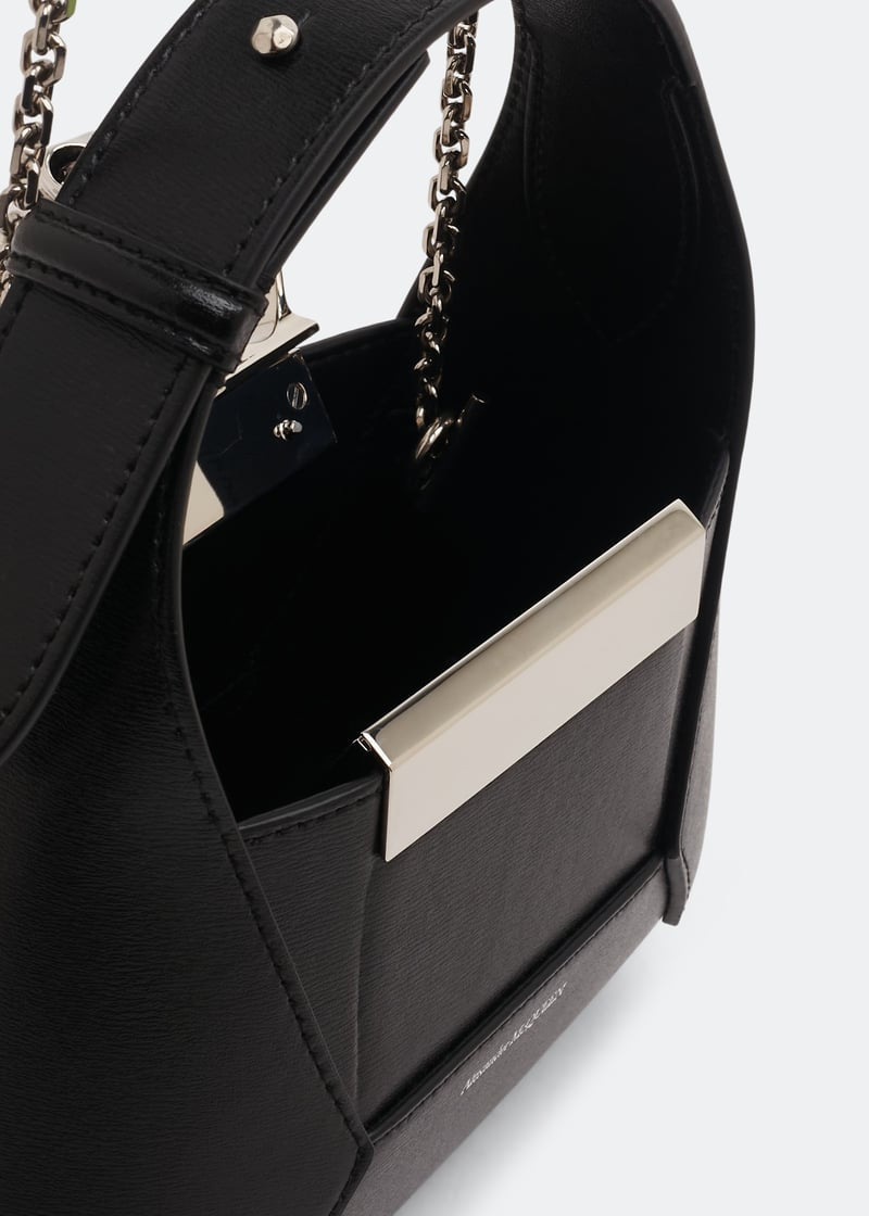 Alexander McQueen The Jewelled Women Hobo Bag Inside View
