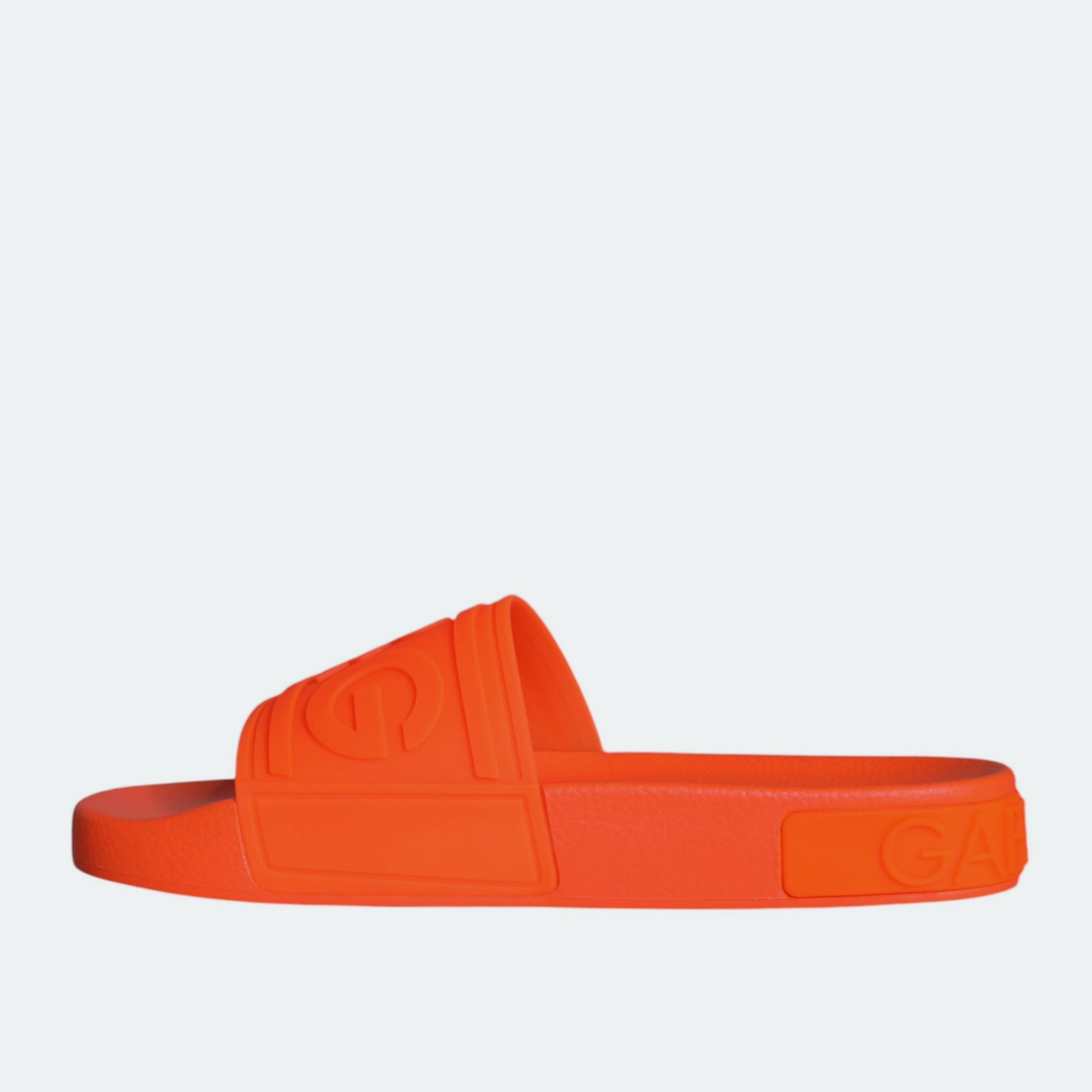 Дамски луксозни чехли за плаж в оранжево DOLCE & GABBANA Women’s Beachwear Orange Slippers
