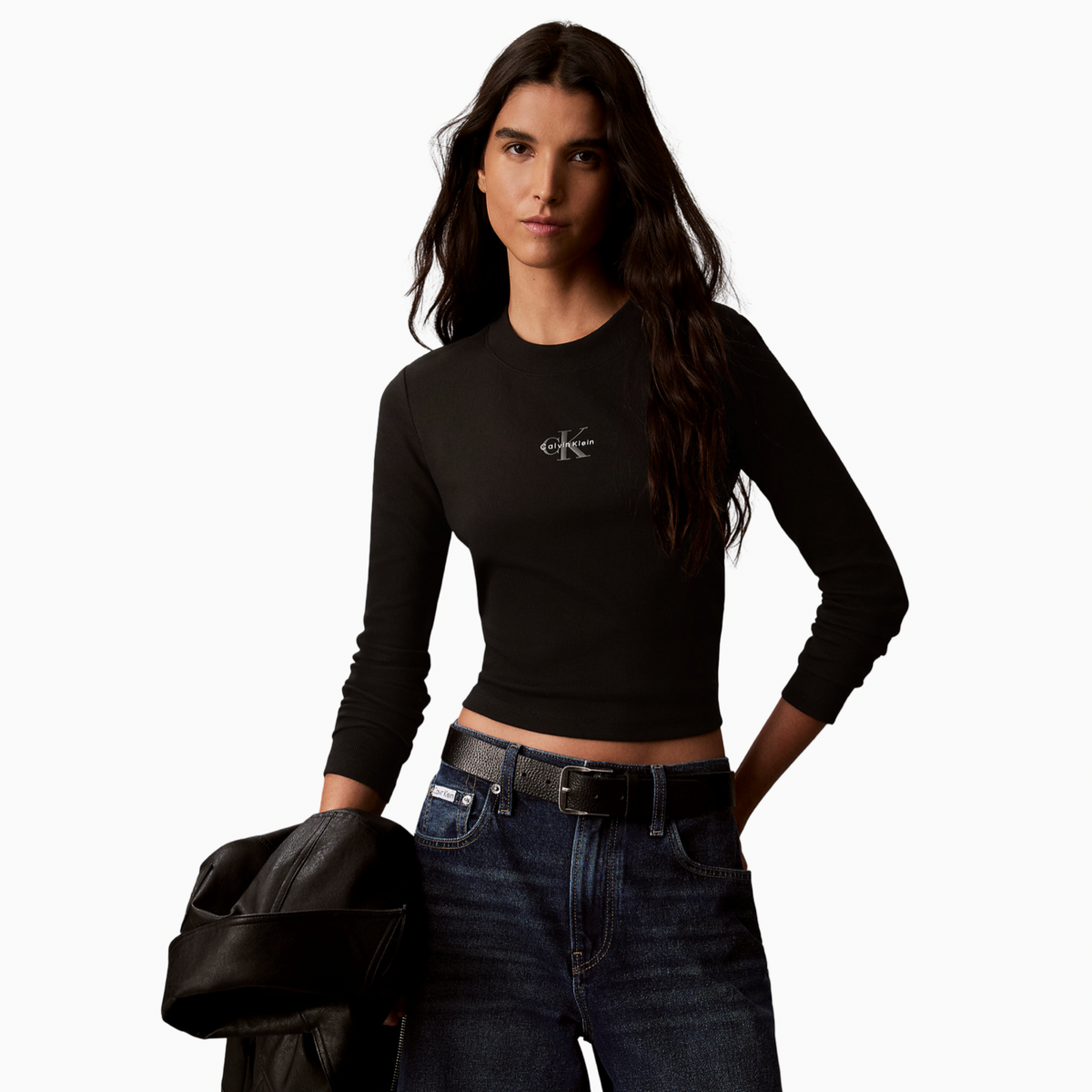 Дамски пуловер Calvin Klein Jeans Women Sweater LV047A803G UB1 Front View