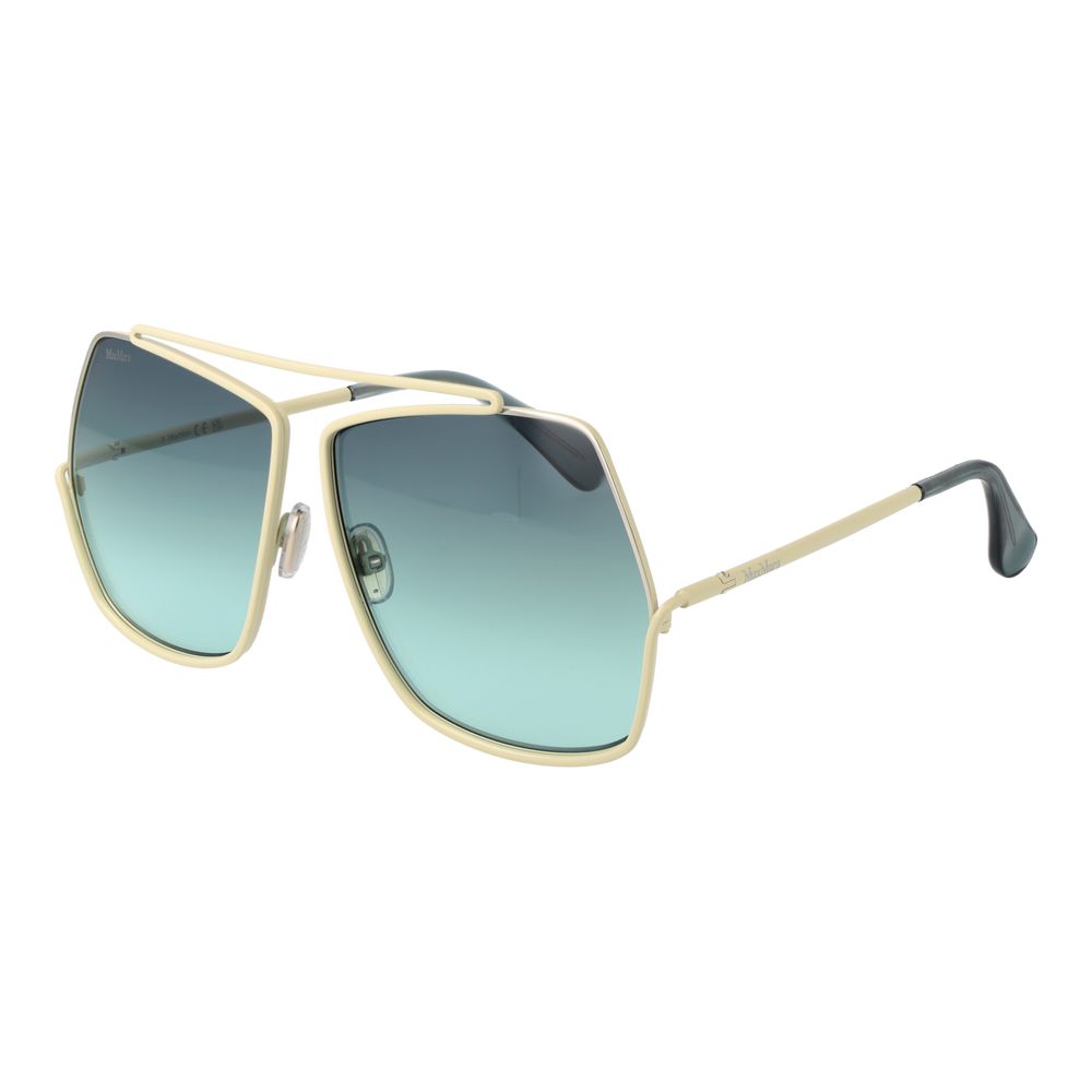 Max Mara Turquoise Metal Sunglasses