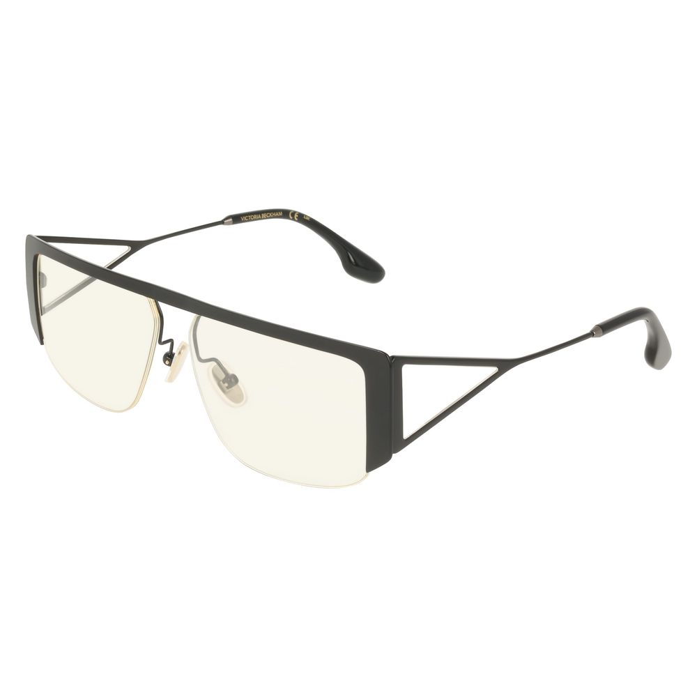 Victoria Beckham Black Metal Sunglasses
