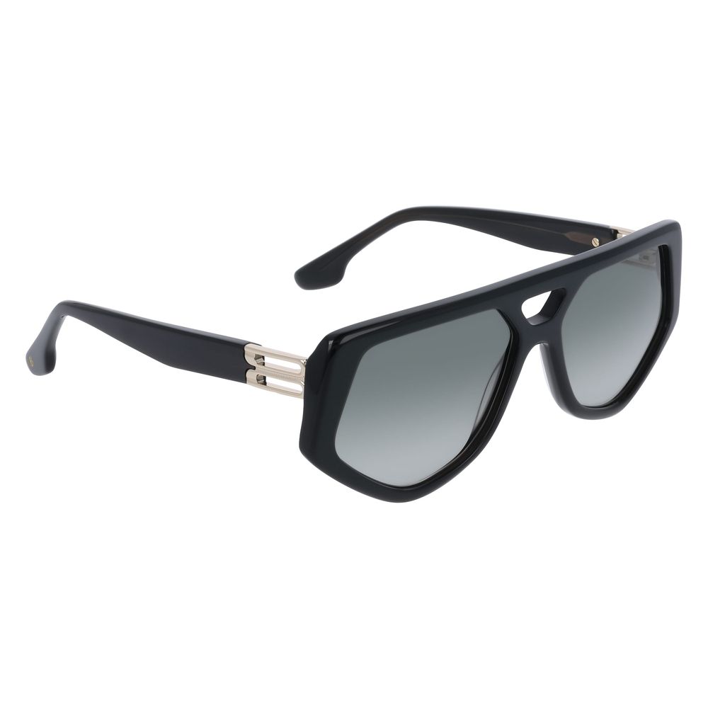 Victoria Beckham Green Acetate Sunglasses