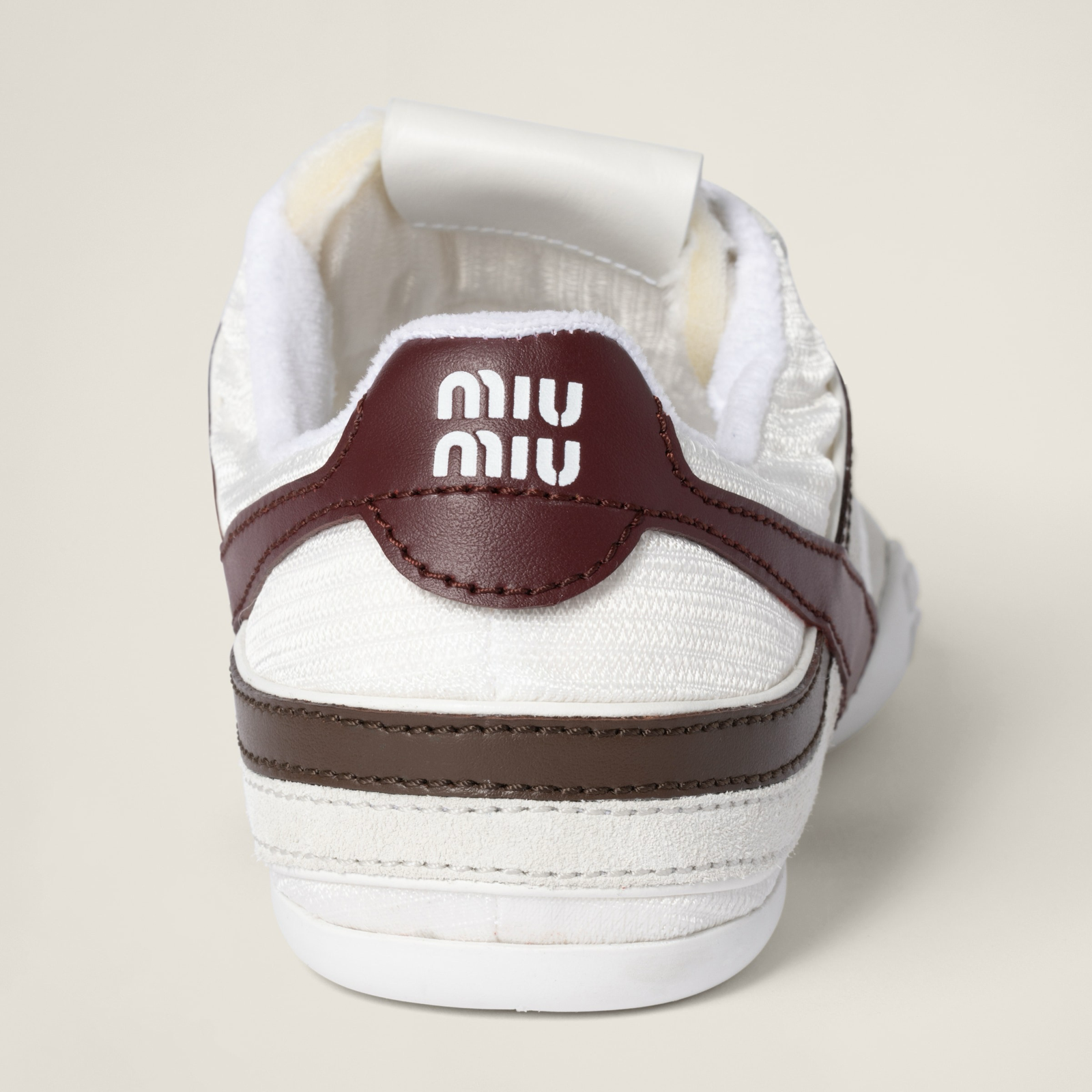 Miu Miu Gymnasium Sneakers 5E428EFA00571LF0X97 Heel View