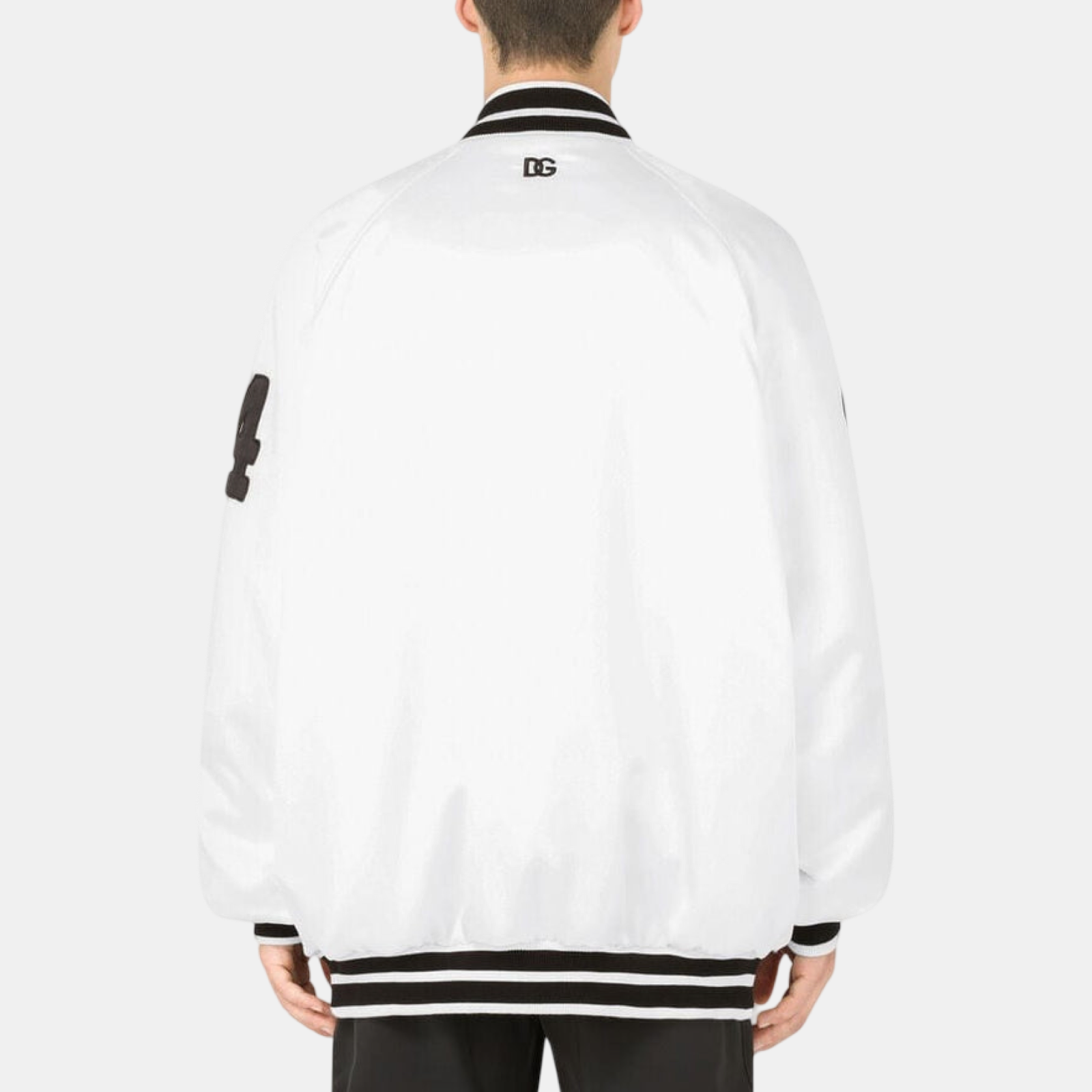 Мъжко яке Dolce & Gabbana DG Embroidery Satin Men Jacket