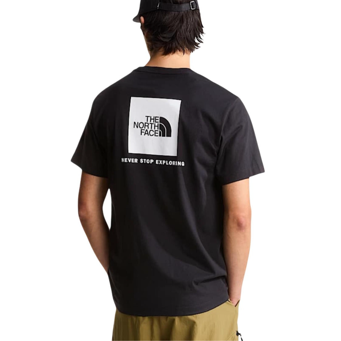 Мъжка черна тениска The North Face Men T-shirt NF0A8B6K Back View