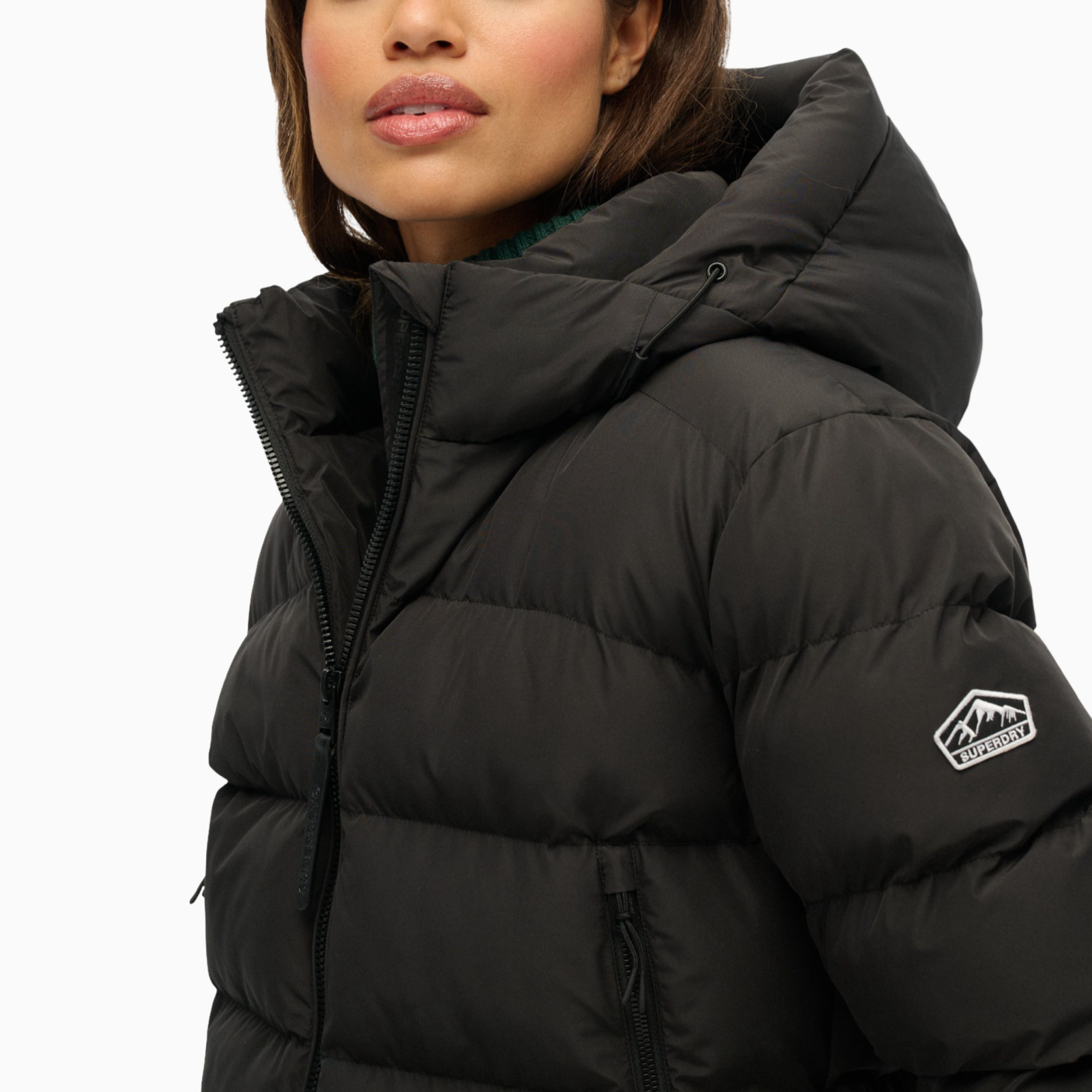 Дамско зимно яке Superdry Women Jacket W5011996A Close-Up