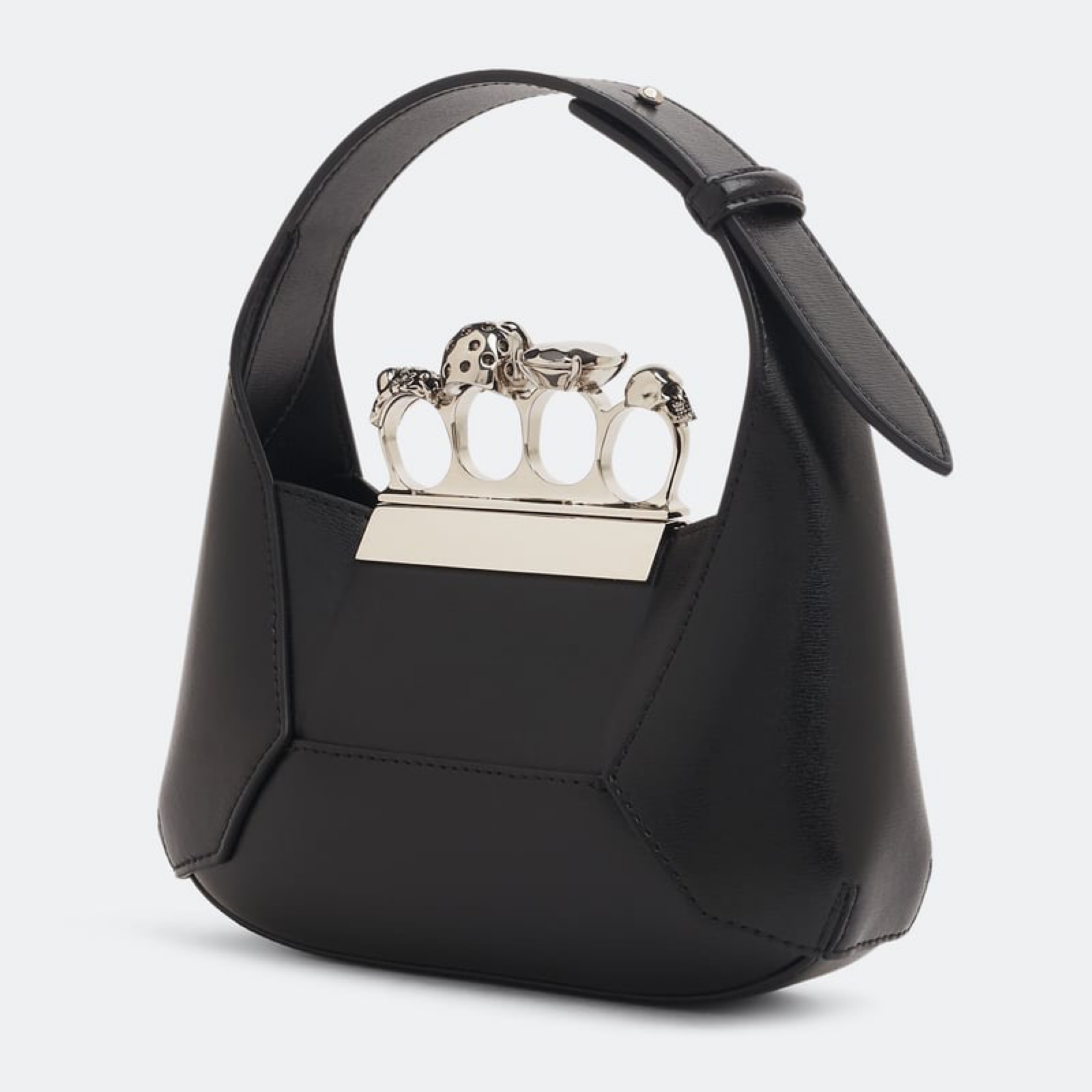 Alexander McQueen The Jewelled Women Hobo Bag Back View