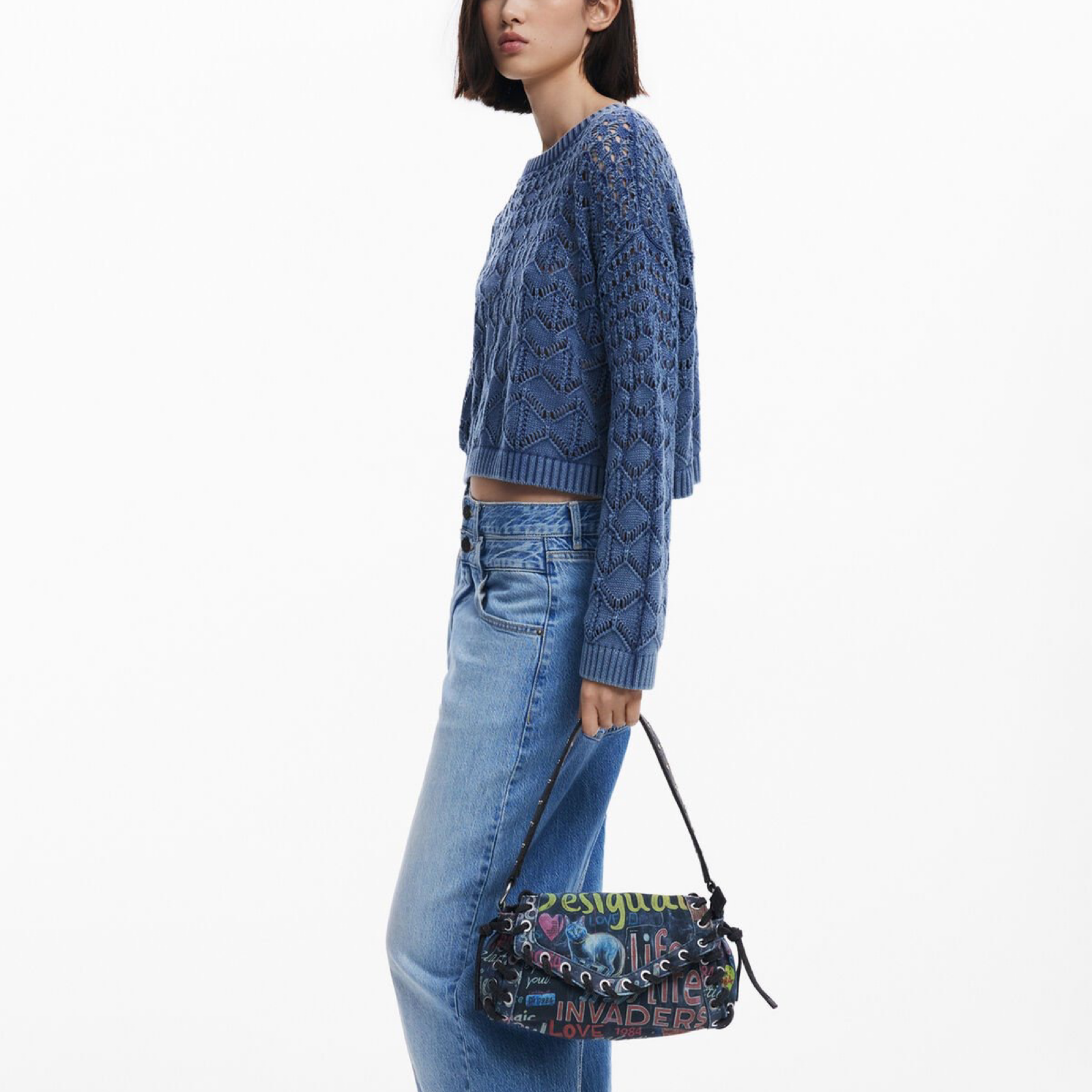 Дамска чанта Desigual Women Bag 25WAKP22 Hand View