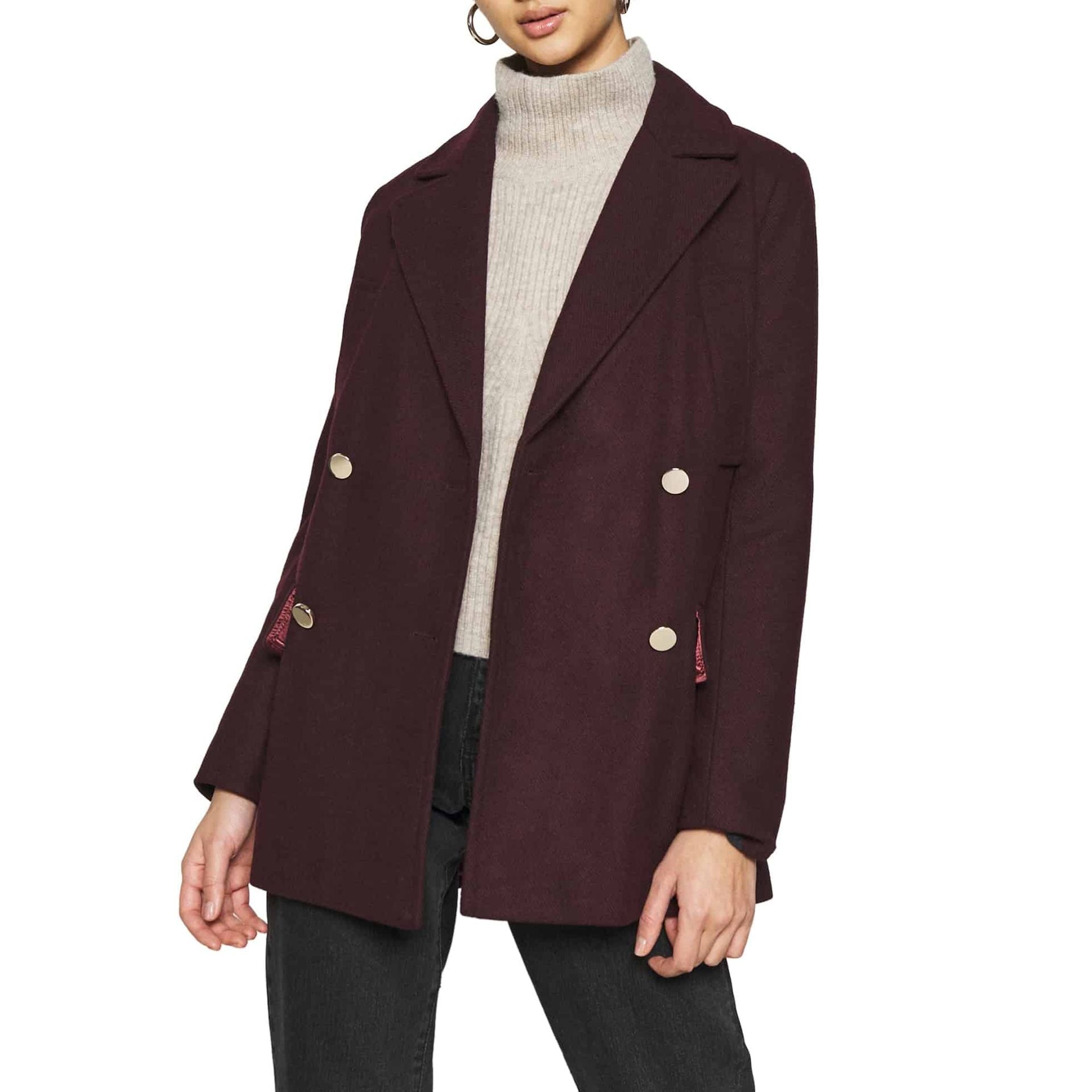 Дамско палто Women’s coat Pepe Jeans
LEYRE PL401864 298 BORDEAUX front view