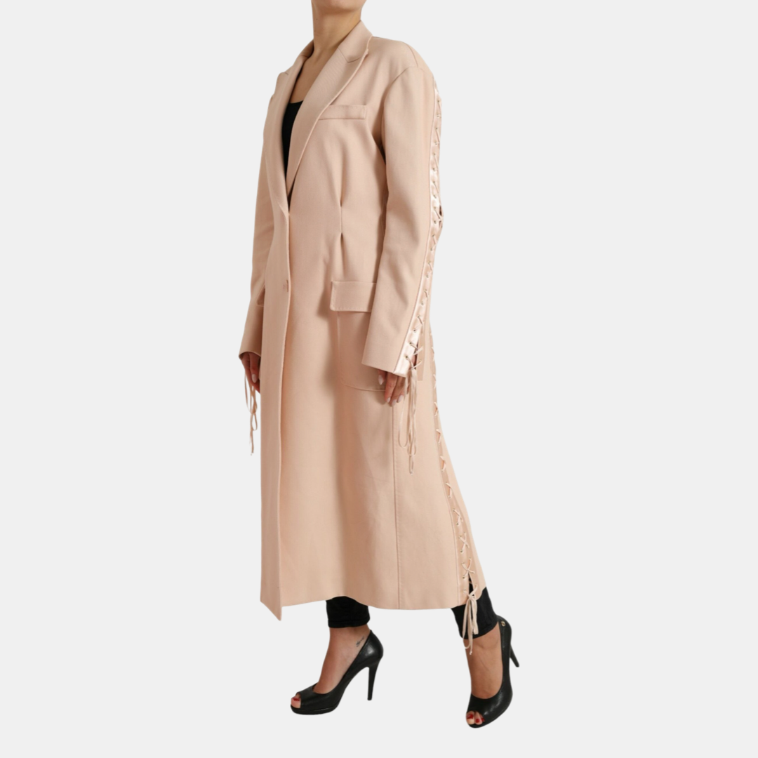 Дамско палто Dolce & Gabbana Single-Breasted Women Trench Coat
