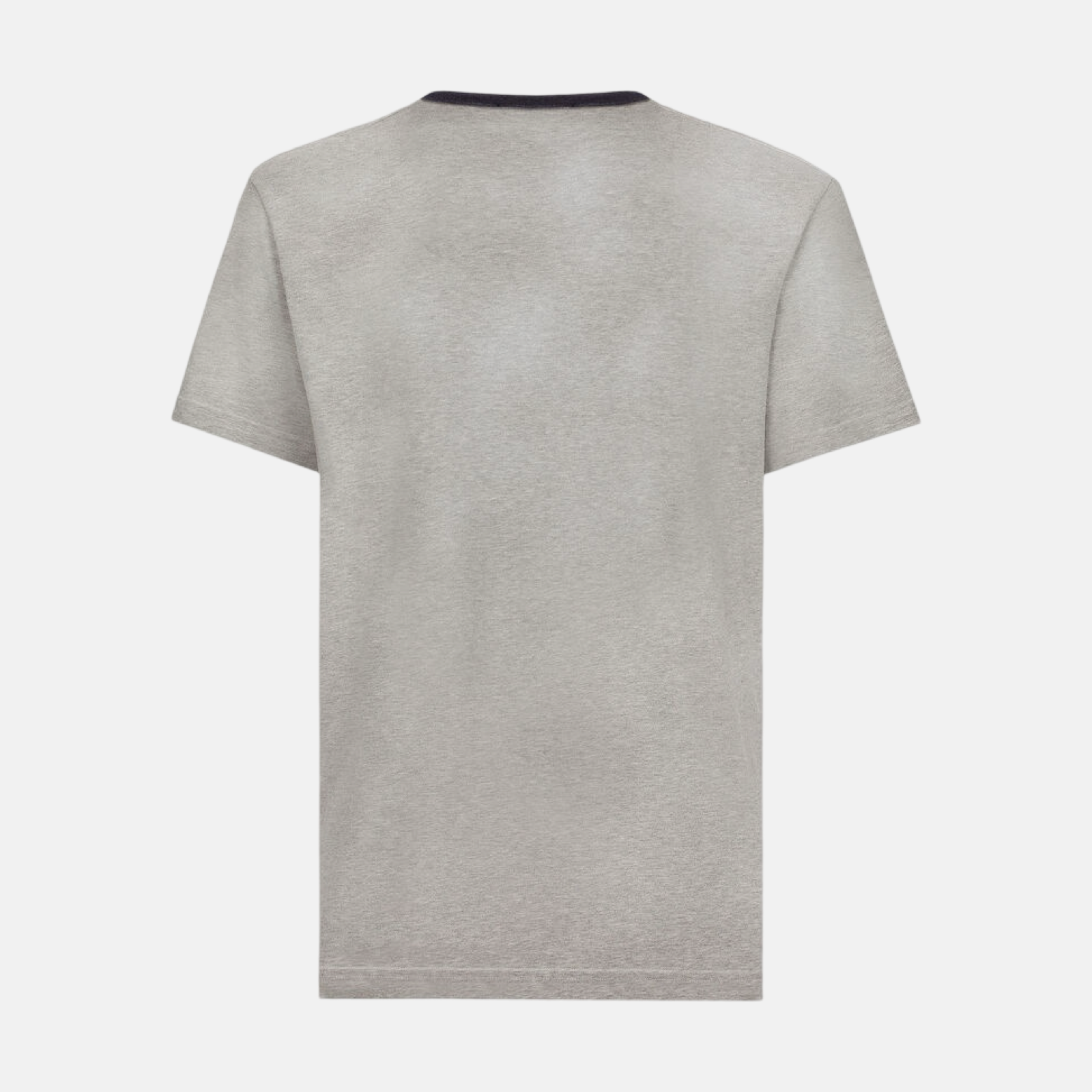 Мъжка сива тениска Dolce & Gabbana Logo Print Men T-shirt