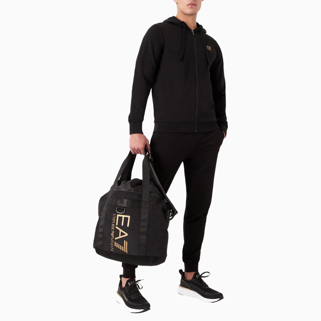 Мъжки черен суитшърт EA7 Emporio Armani 8NPM03 PJ05Z