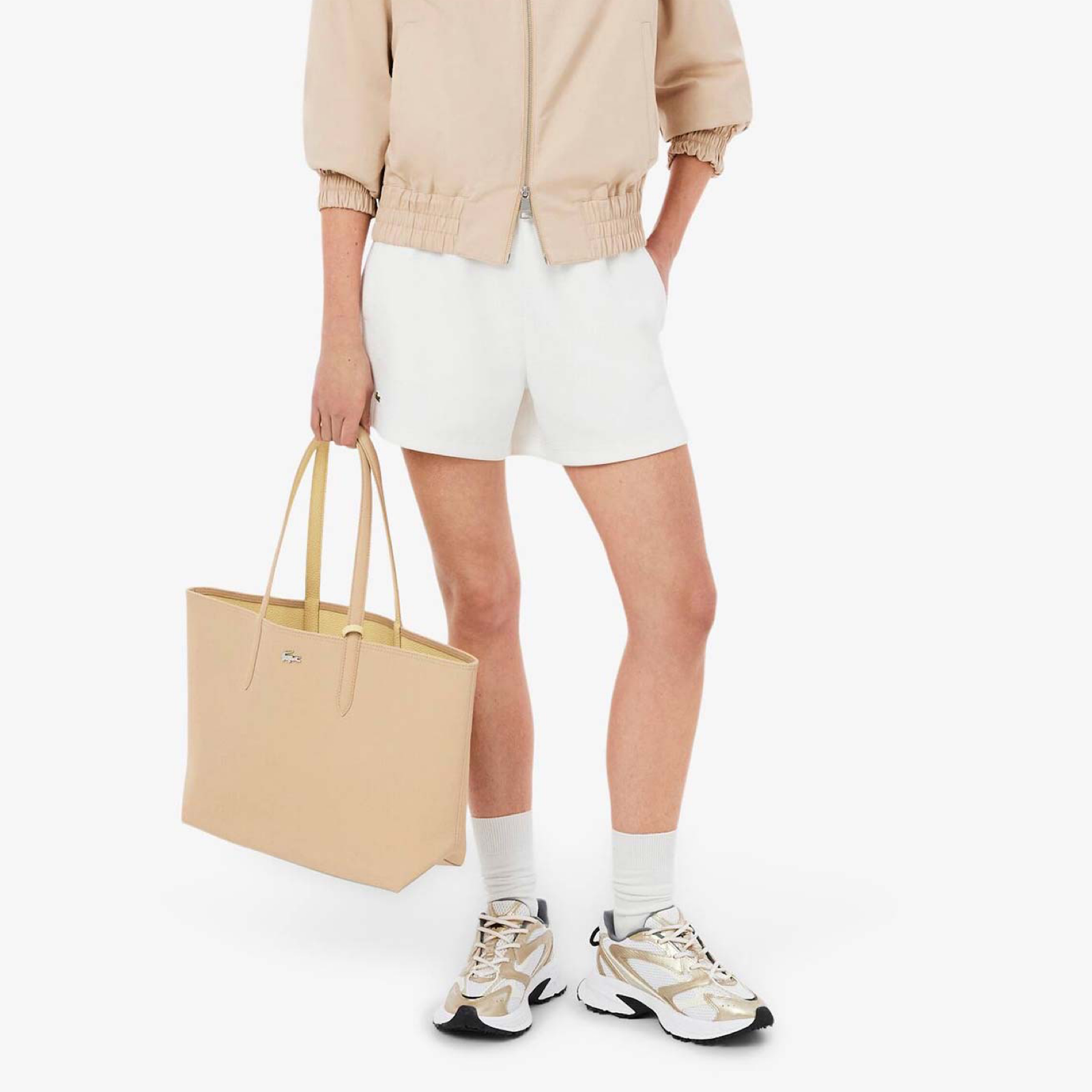 Дамска чанта Lacoste Reversible Tote Bag Ana NF2142AA Hand View