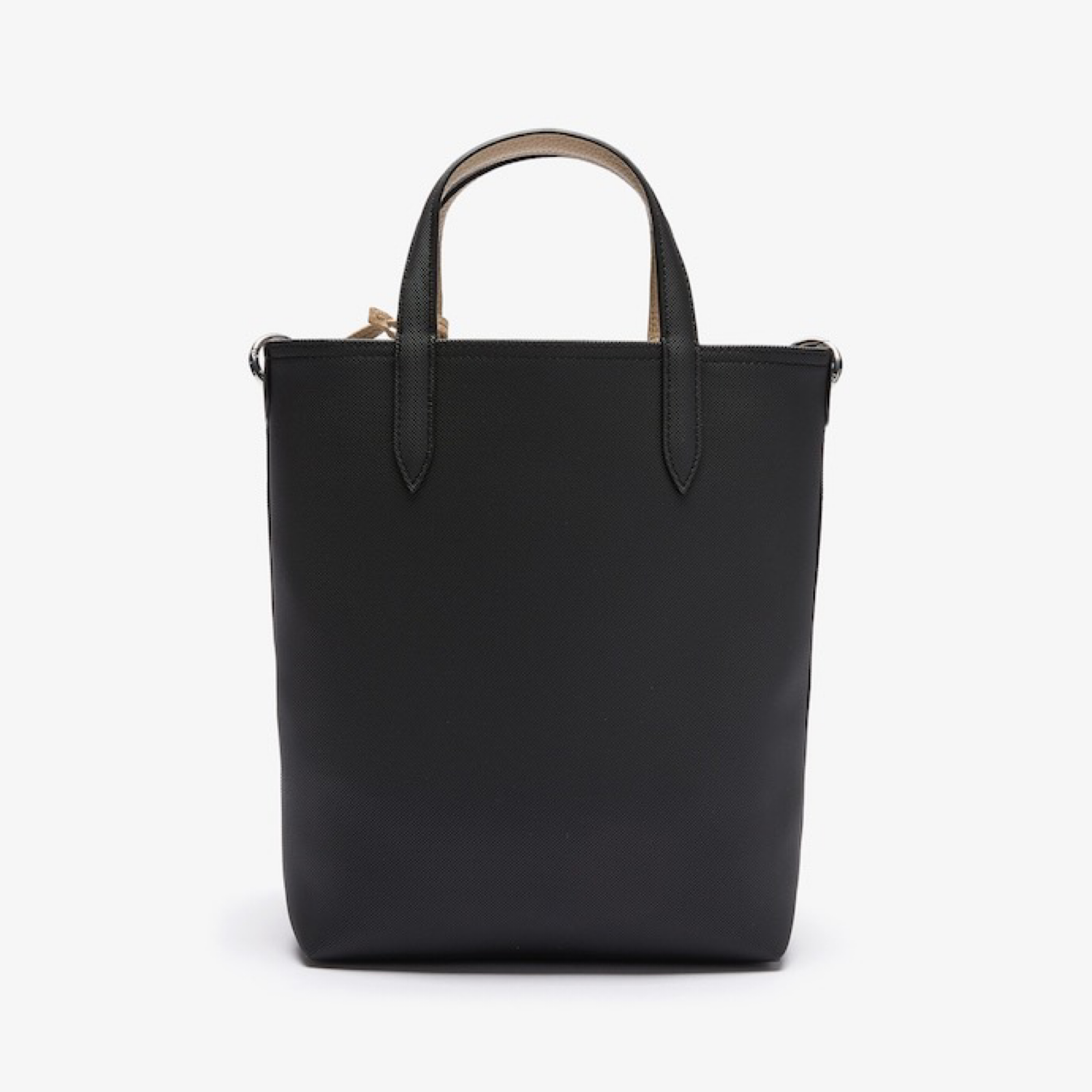 Дамска вертикална чанта Lacoste Vertical Reversible Tote Bag Ana NF2142AA Back View