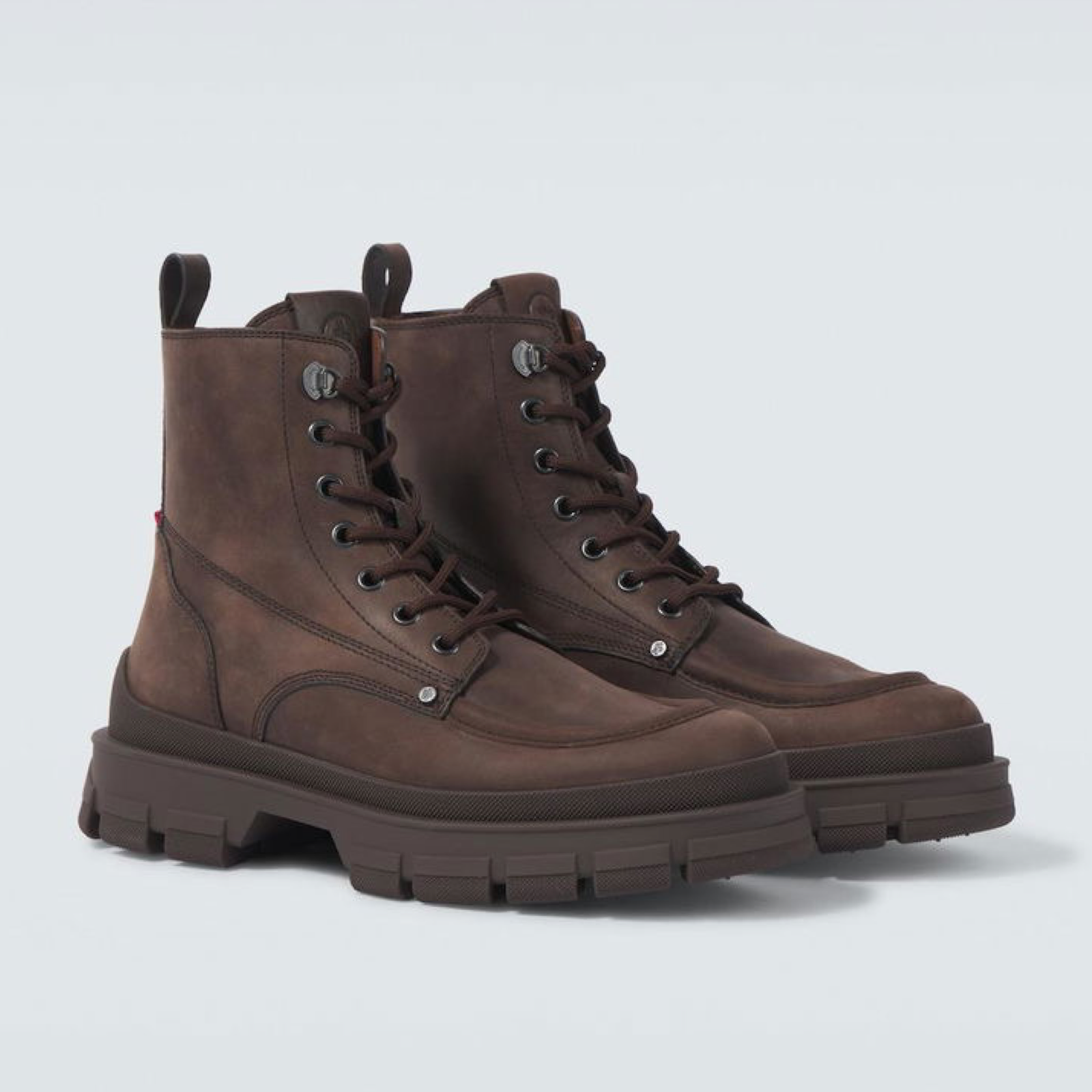 Moncler Hevea City Men Ankle Boots Lateral View