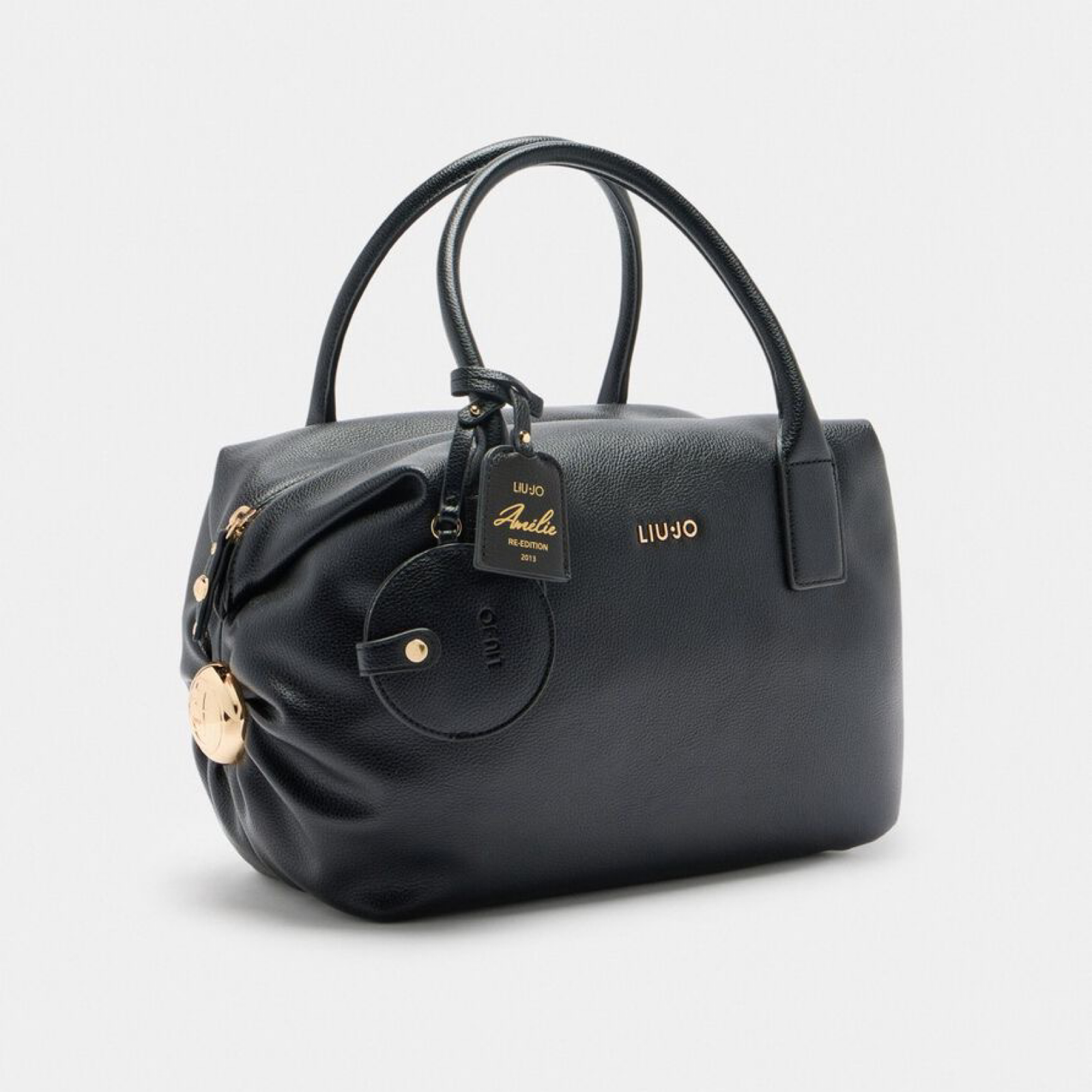 Дамска черна чанта Liu Jo Women Handbag AF5027 E0058 Side View