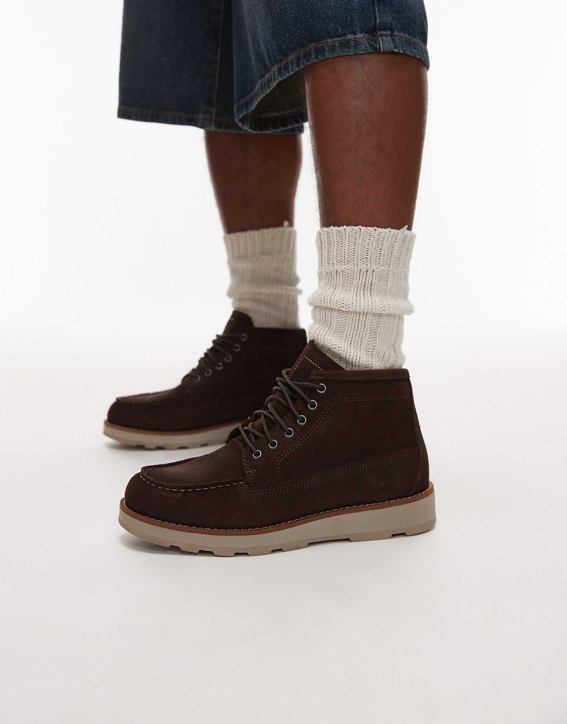 Мъжки боти Men’s ankle boots Timberland
TB0A6CEP Dark Brown