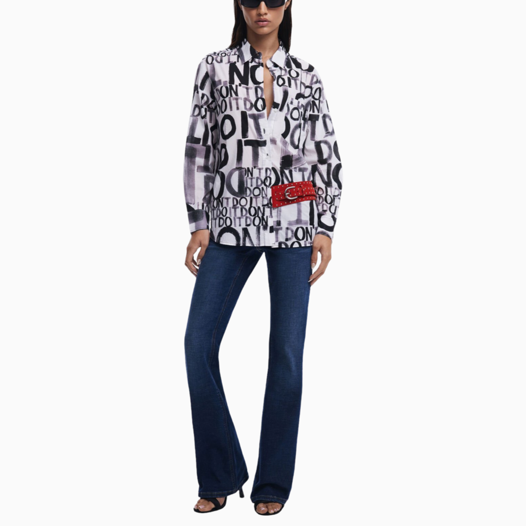 Дамска риза Desigual 25SWCW40