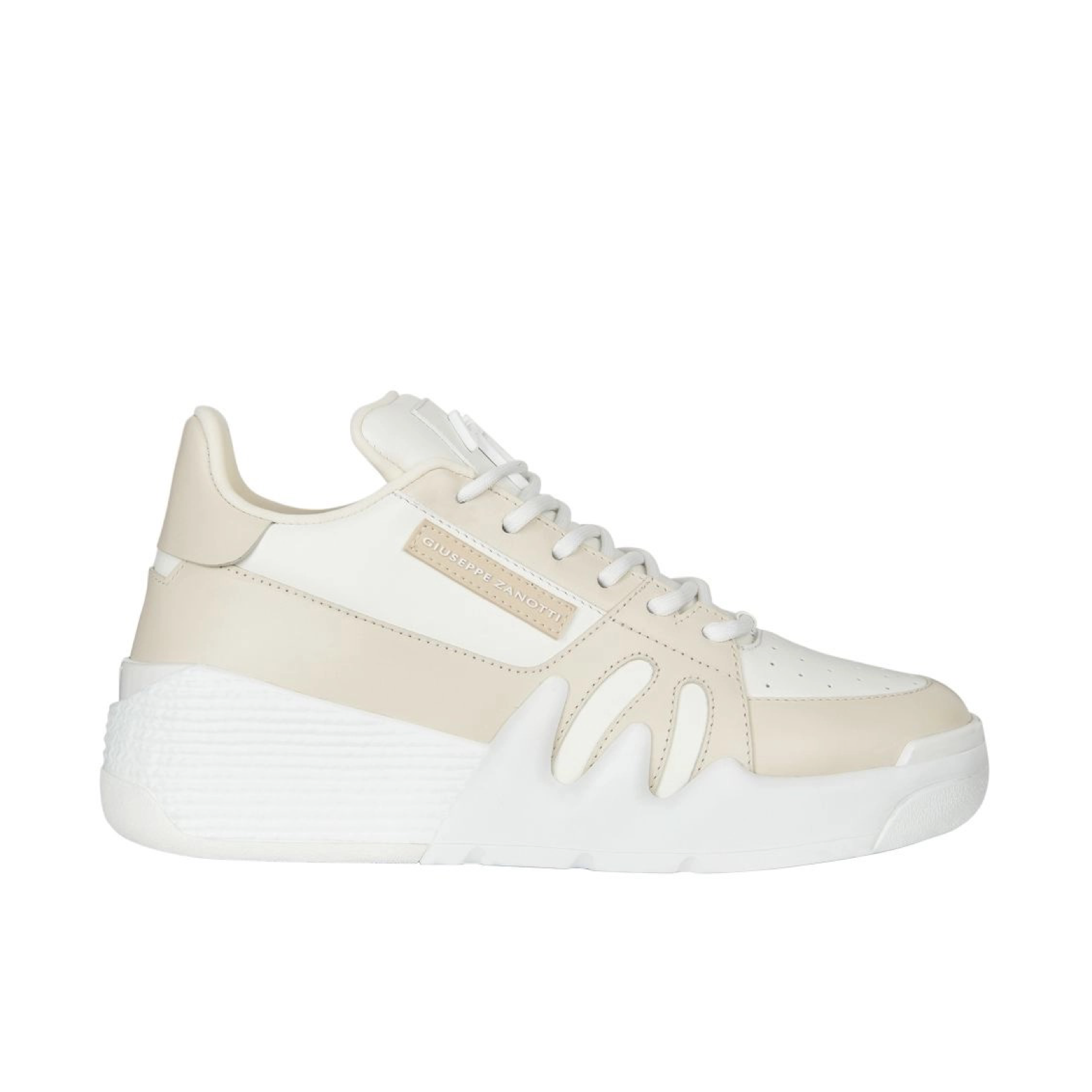 Giuseppe Zanotti Talon Leather Sneakers RS10008 005 Lateral View