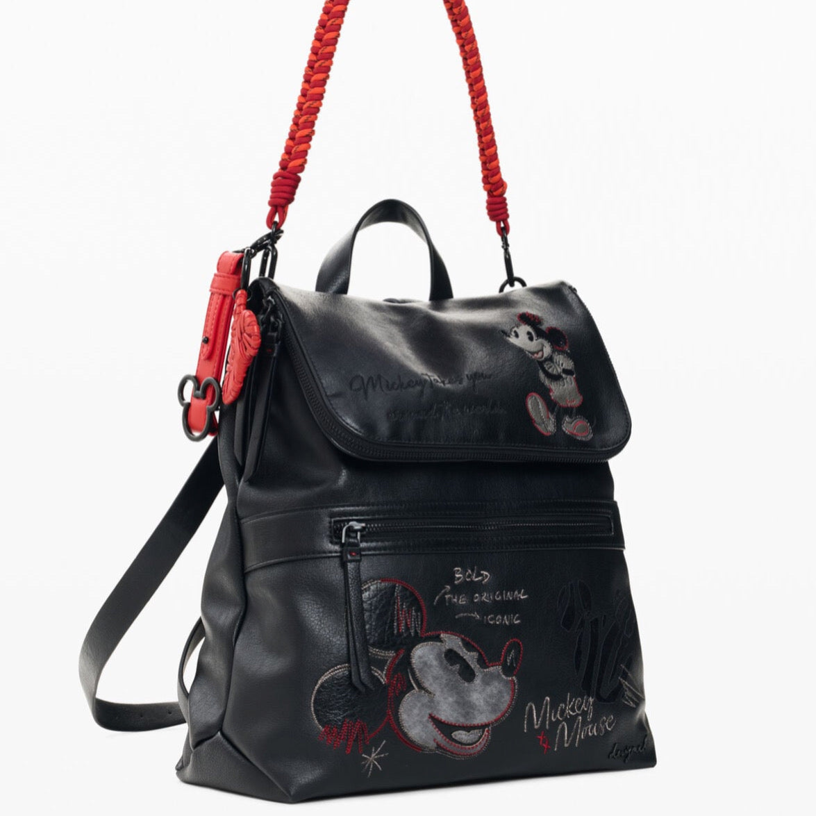 Дамска раница Desigual women’s rucksack 26WAKP07 2000 Side view