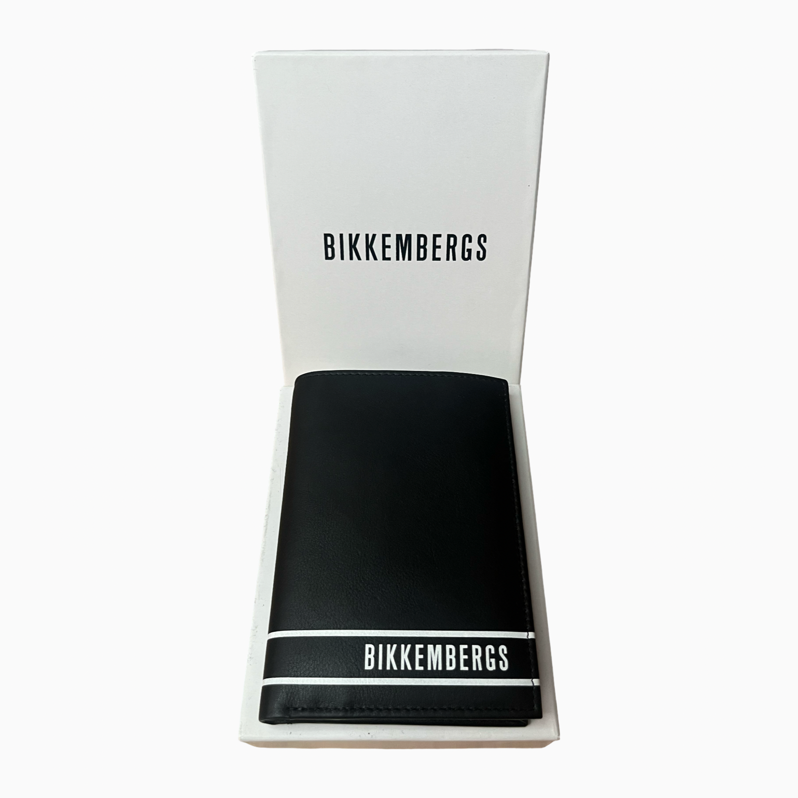Мъжки вертикален портфейл Bikkembergs Wallet E4BPME2T3083 Front View