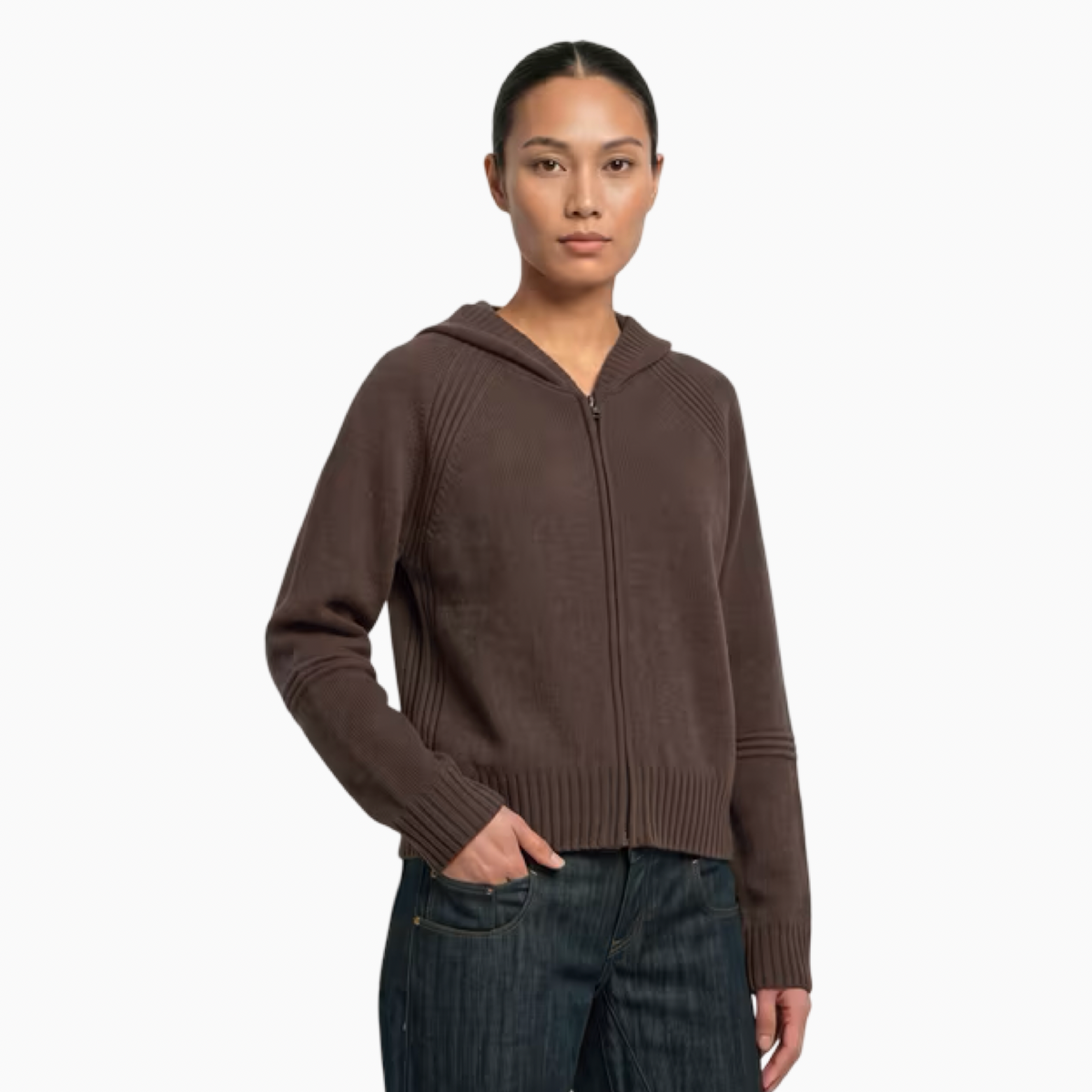 Дамска жилетка G-Star Women Cardigan D30064-D770-D311 Front View