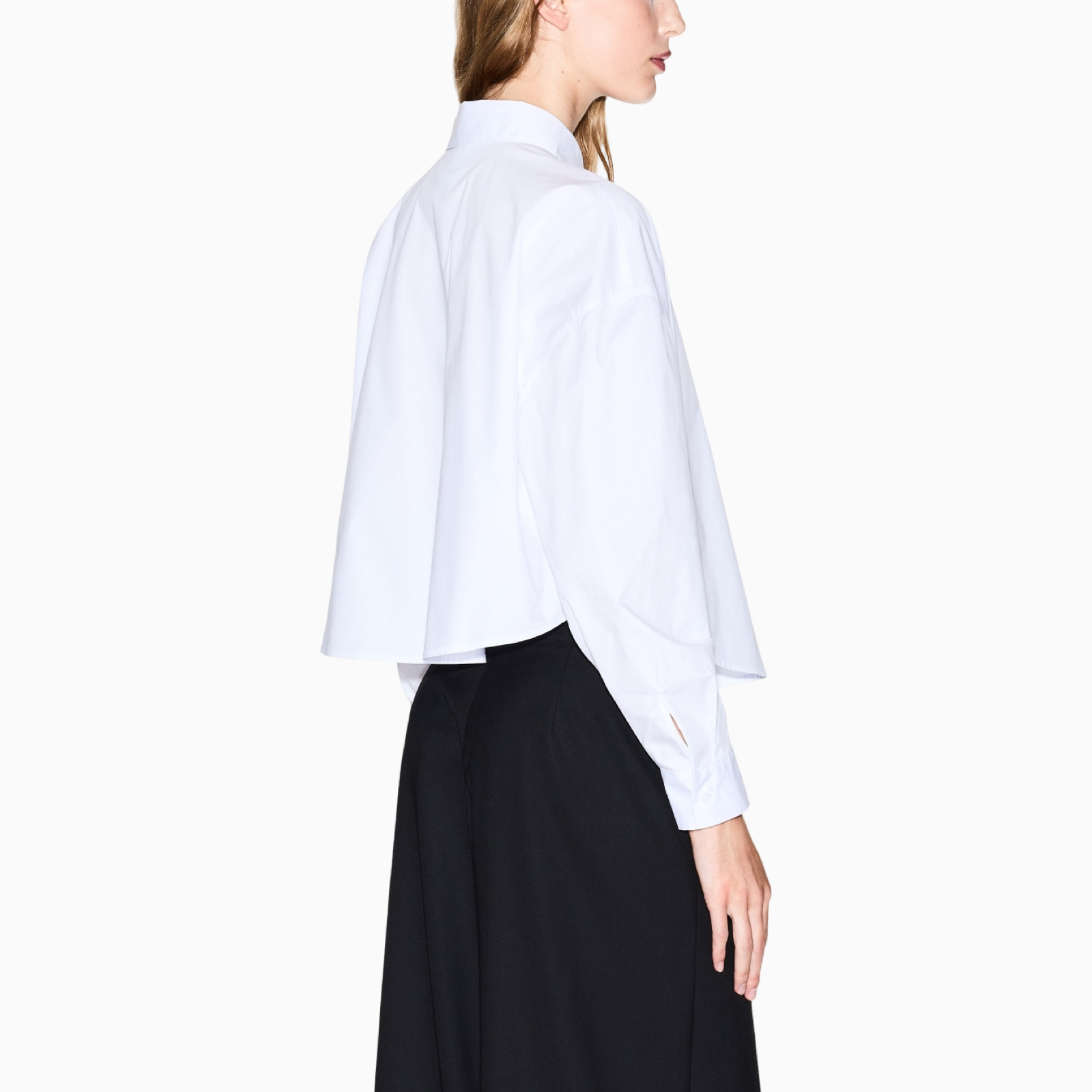 Дамска бяла риза Armani Exchange Women Shirt XW001180 AF12812 U0002 Back View