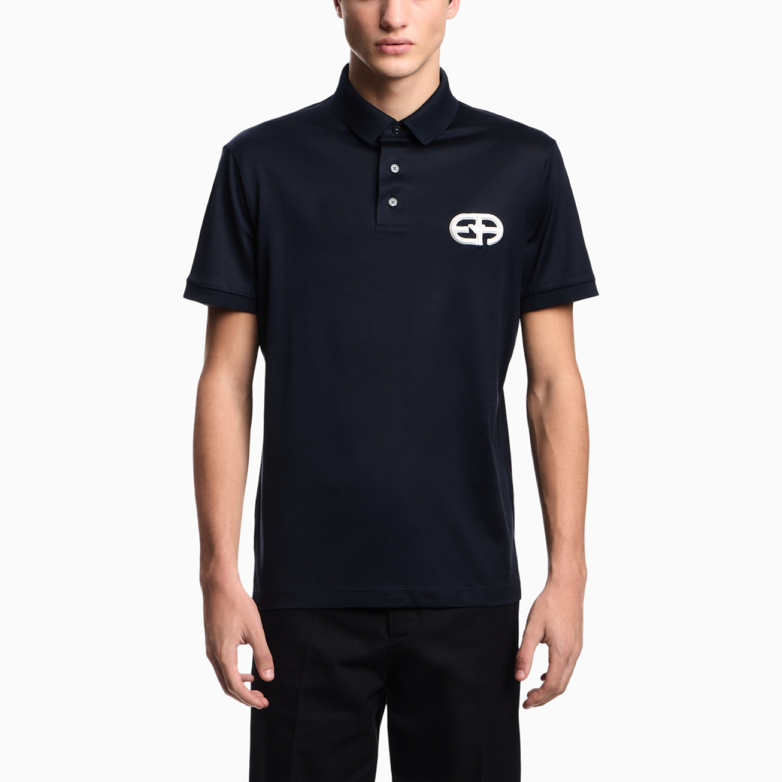 Мъжка поло тениска Emporio Armani 8N1FB6 1JUVZ 0920 Front View