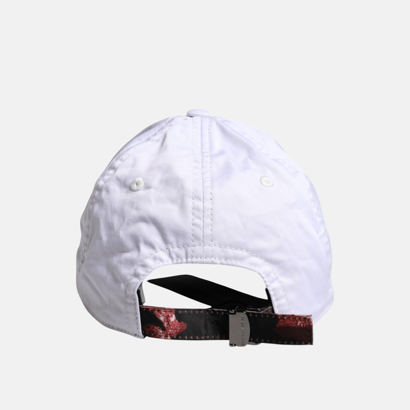 Dolce & Gabbana Camouflage Print 6 Panels Baseball Cap Back View