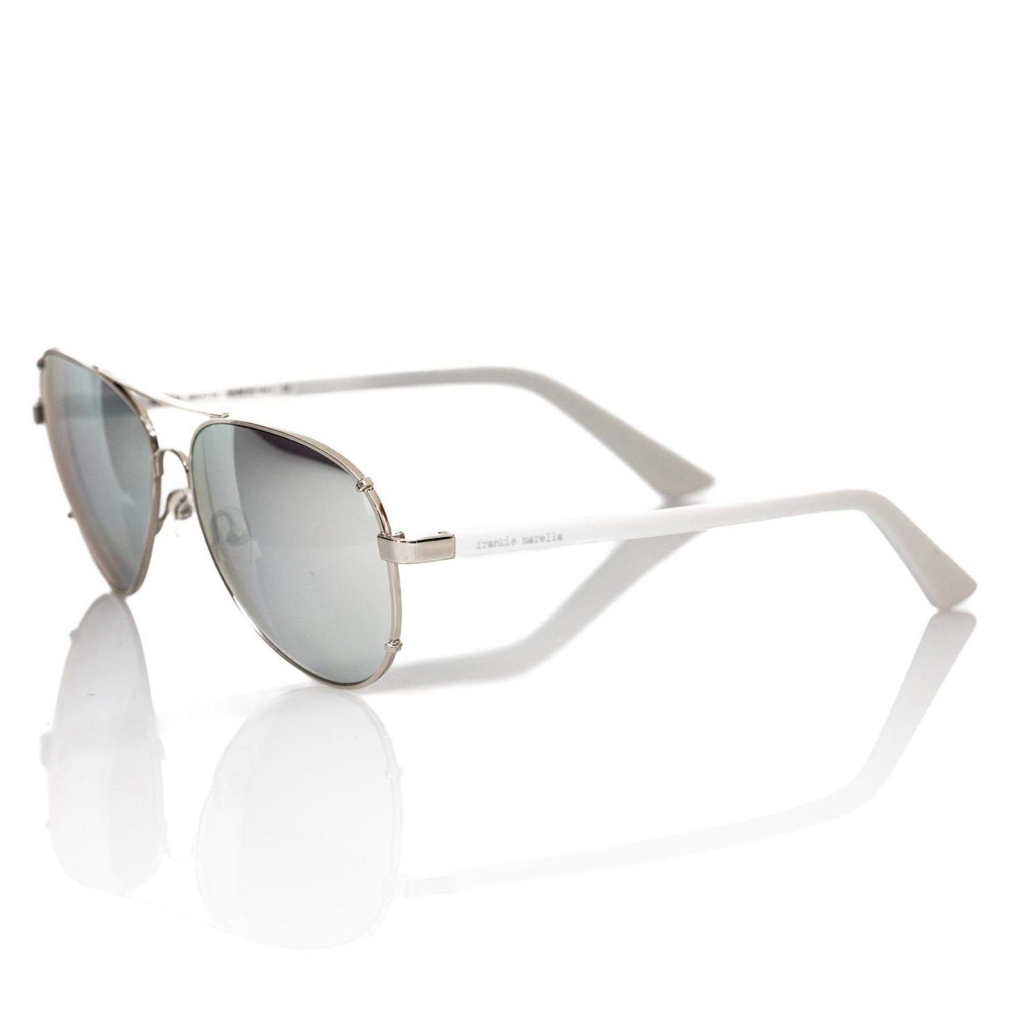 Мъжки слънчеви очила Frankie Morello Men Sunglasses FEMF8015US FR-02 SIlVER/AST Side View