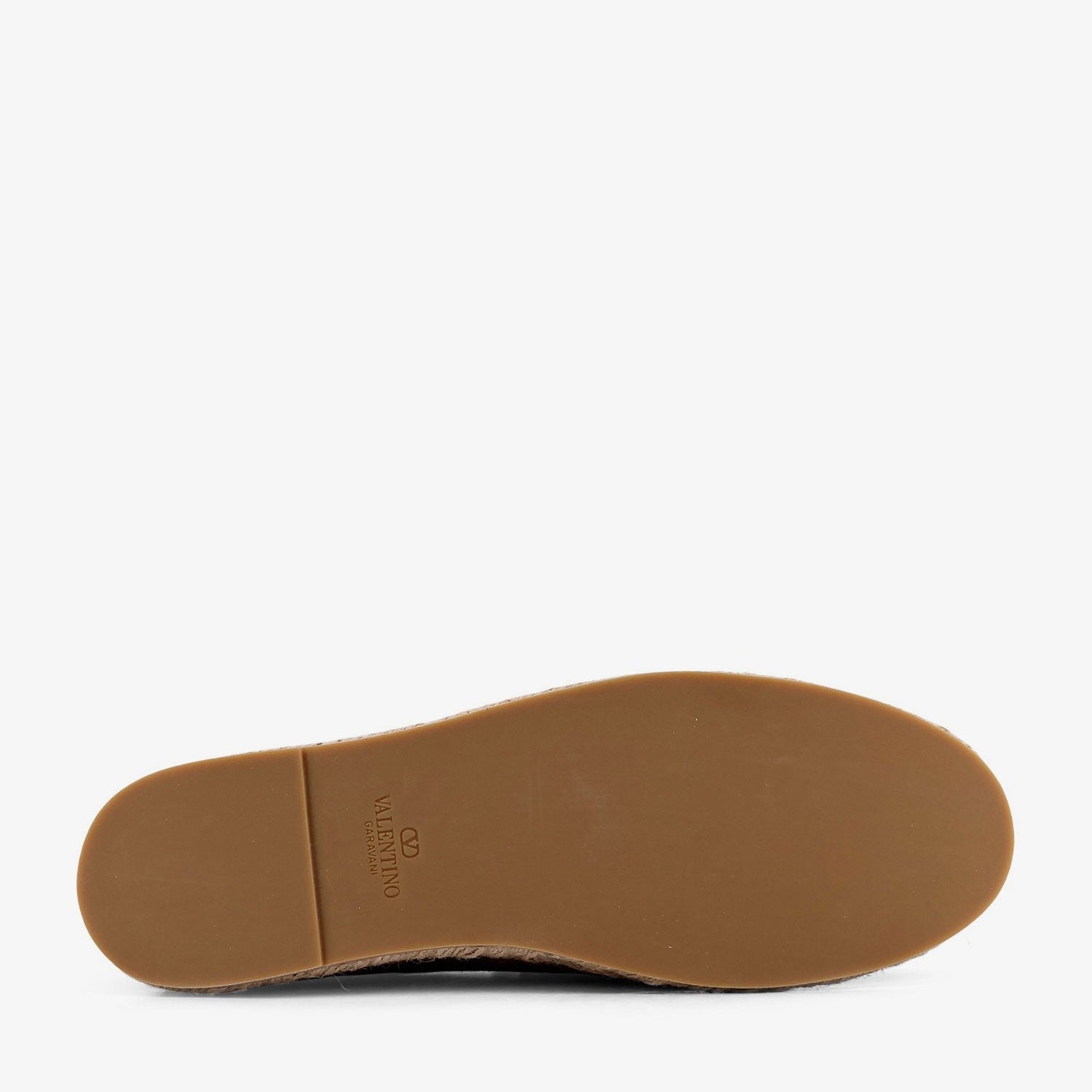 Мъжки еспадрили Men’s suede espadrilles Valentino Garavani 8Y2S0K00CKQ7N9 Brown outsole view