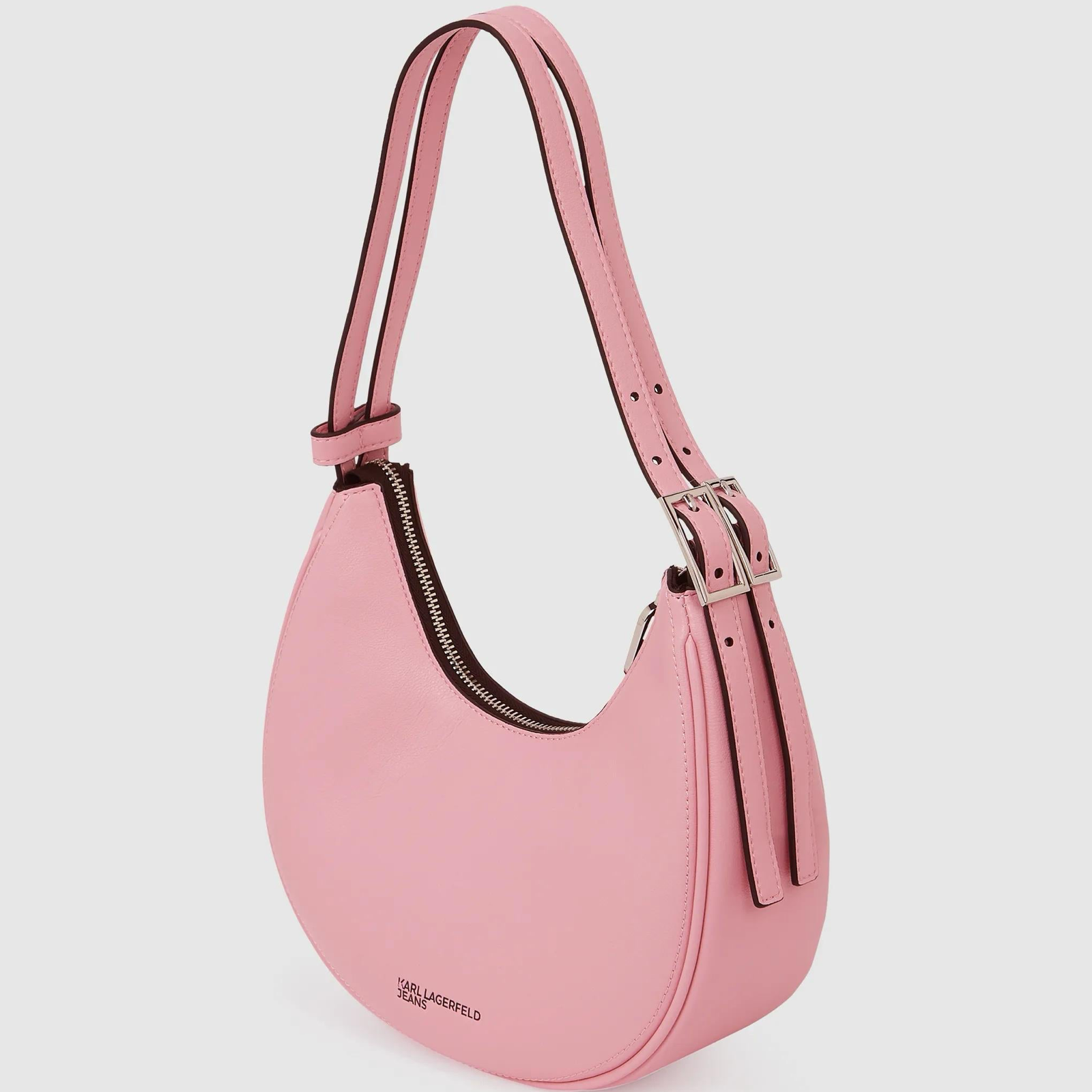 Дамска чанта Karl Lagerfeld Jeans Twin Strap Moon Shoulder Bag B2W301261IF Back View