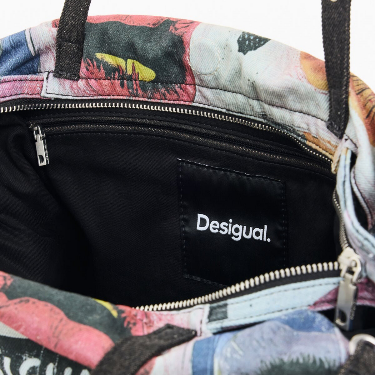 Дамска чанта Desigual Shopper Bag 26WAXA36 5016 Inside View