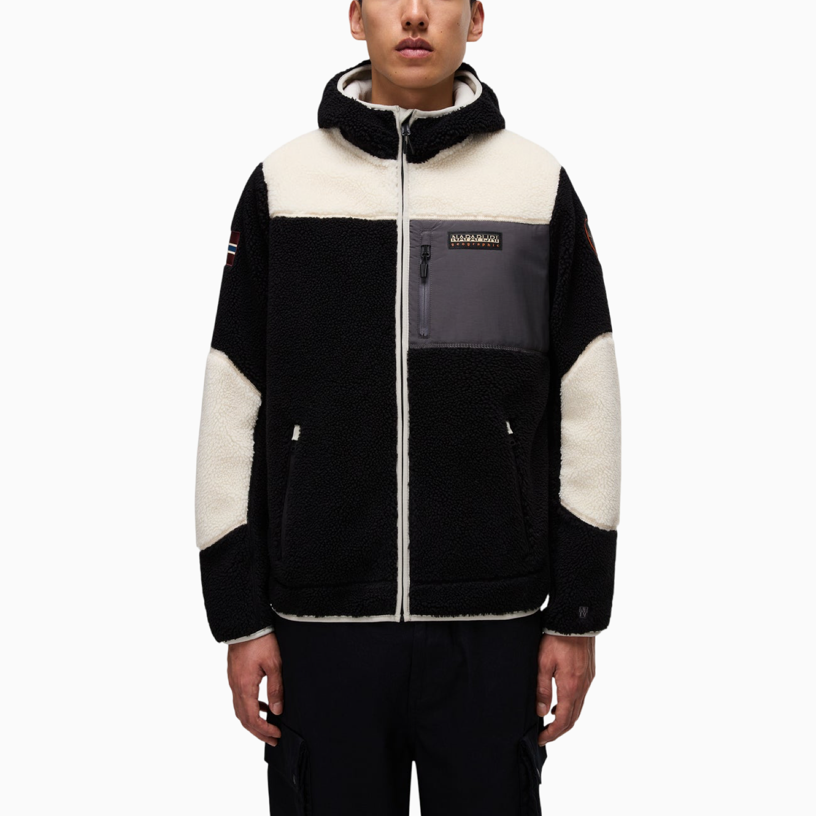 Мъжко яке Napapijri Yupik Men Fleece Jacket NP0A4GNS Front View