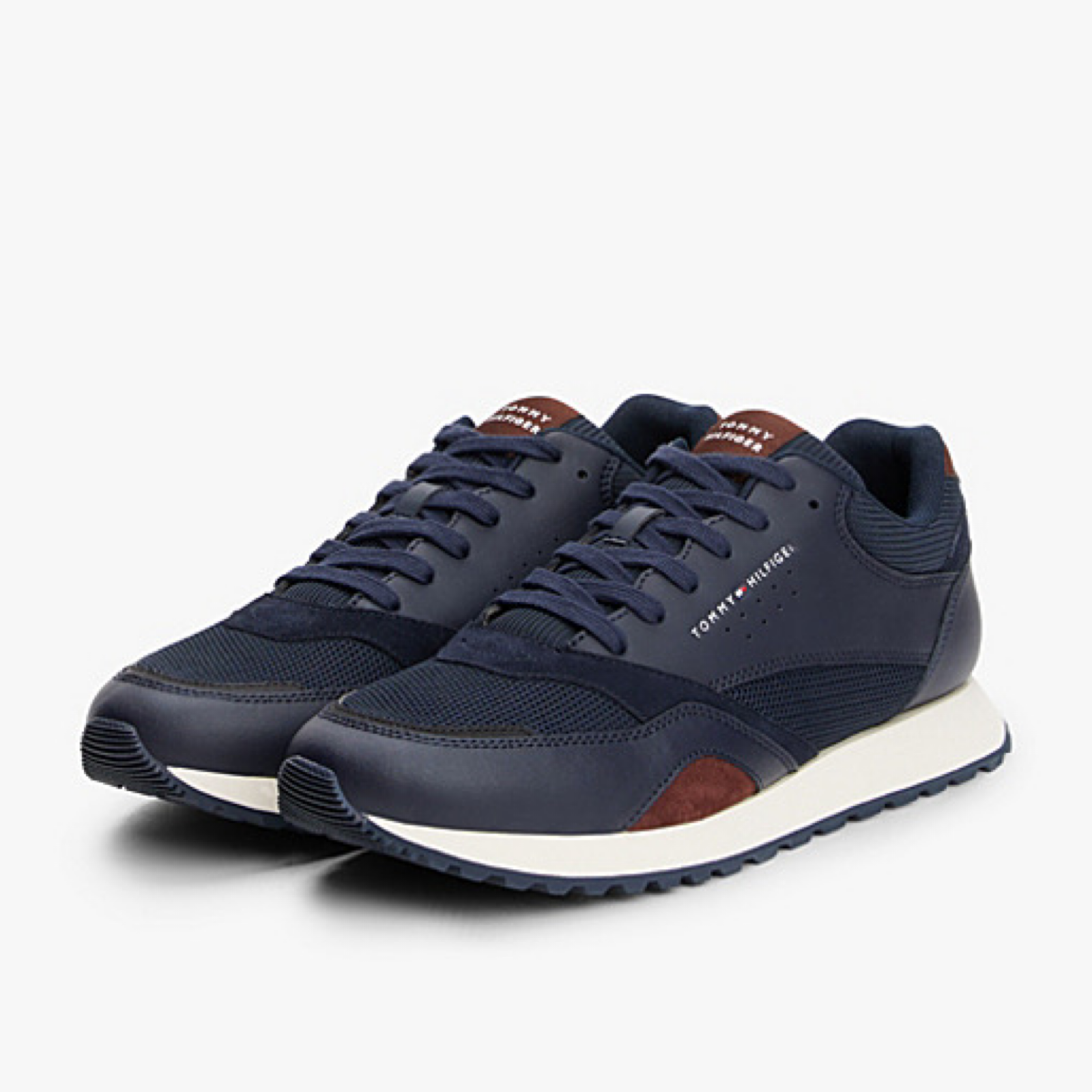 Мъжки сини маратонки Tommy Hilfiger FM0FM05522 Medial View