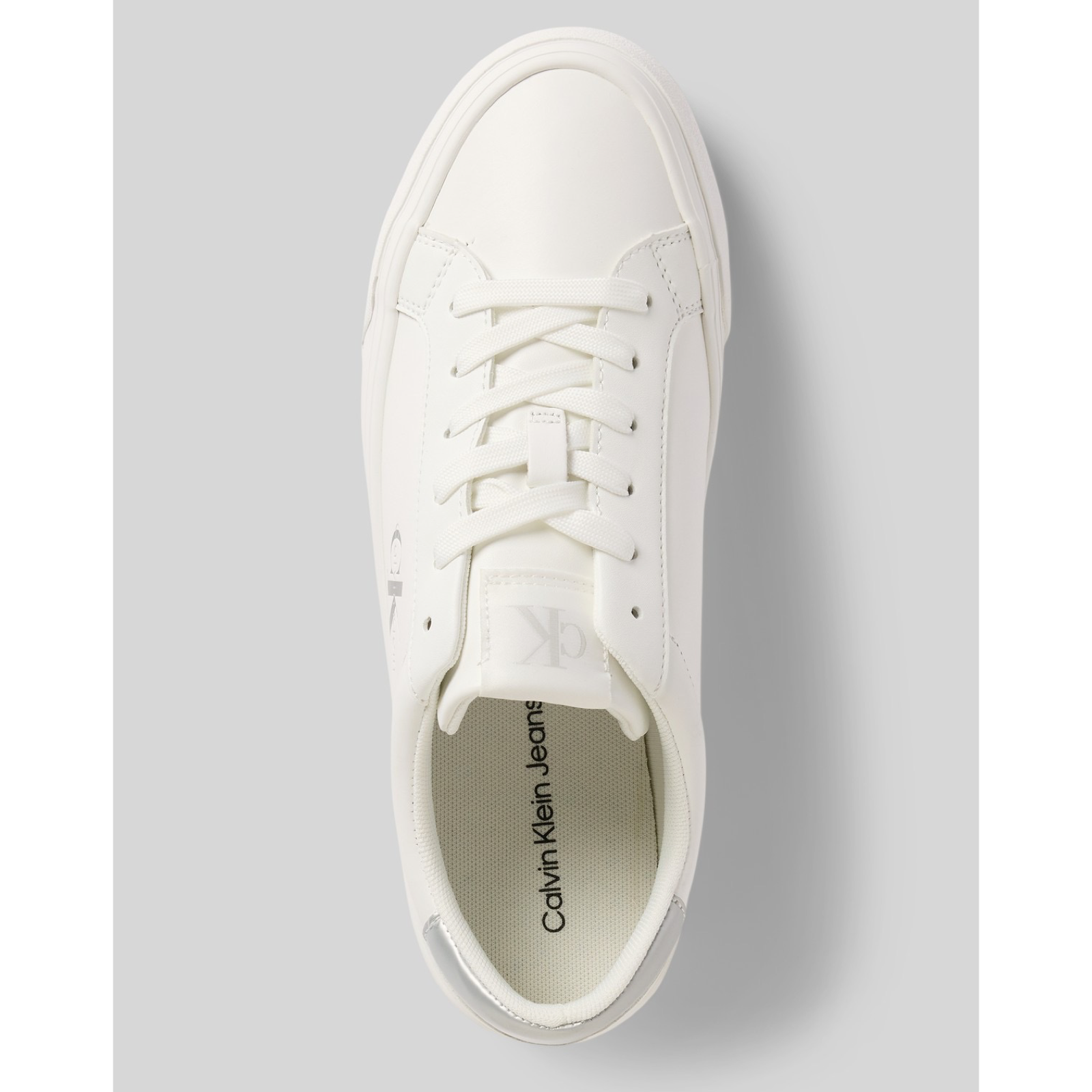 Дамски бели кецове Calvin Klein Jeans
YW0YW01877 Top View