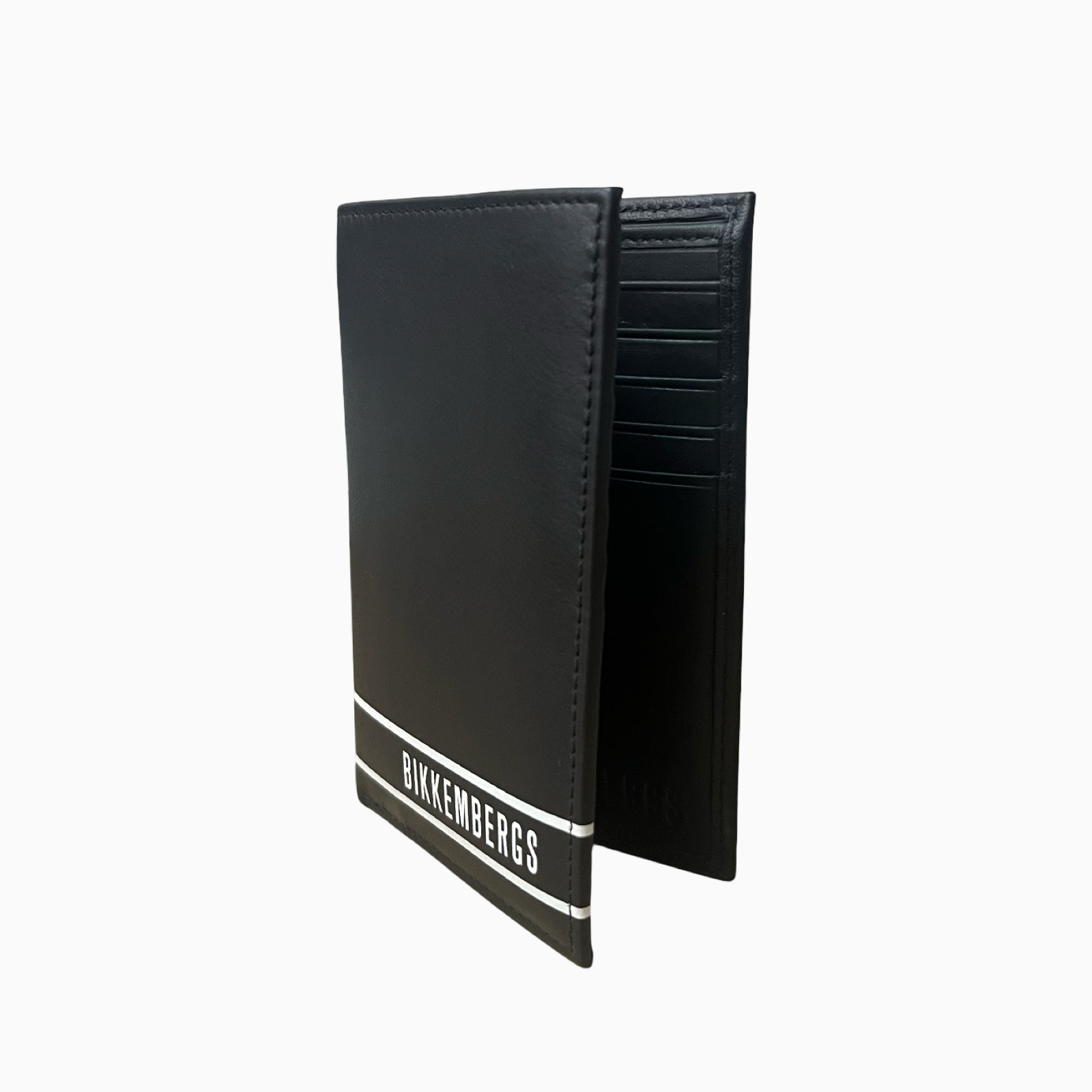 Мъжки вертикален портфейл Bikkembergs Wallet E4BPME2T3083 Side View