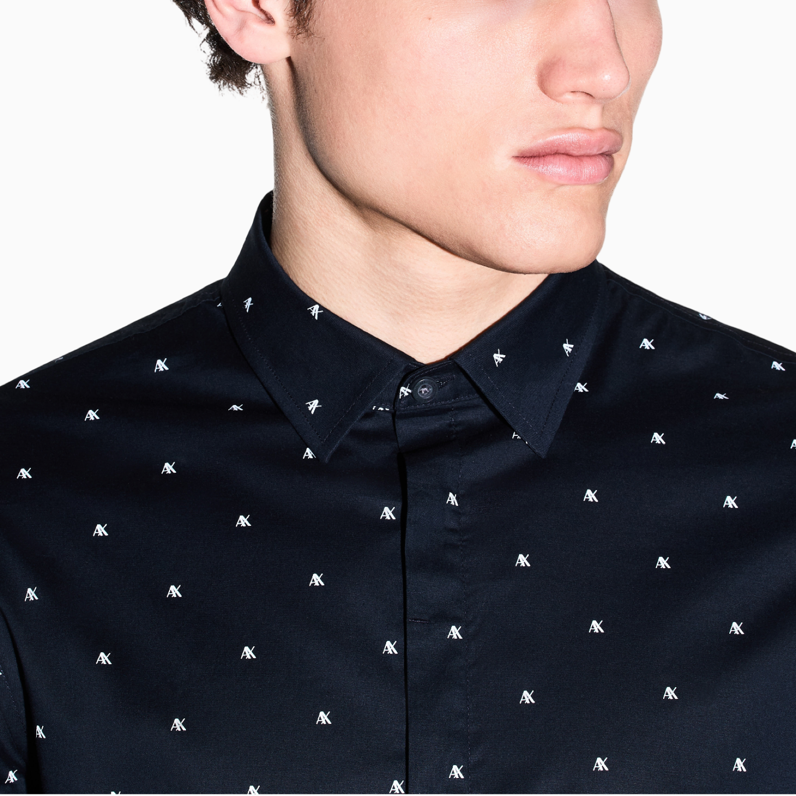 Мъжка риза Armani Exchange Men Shirt XM000625 AF13184 FB434 Close-Up