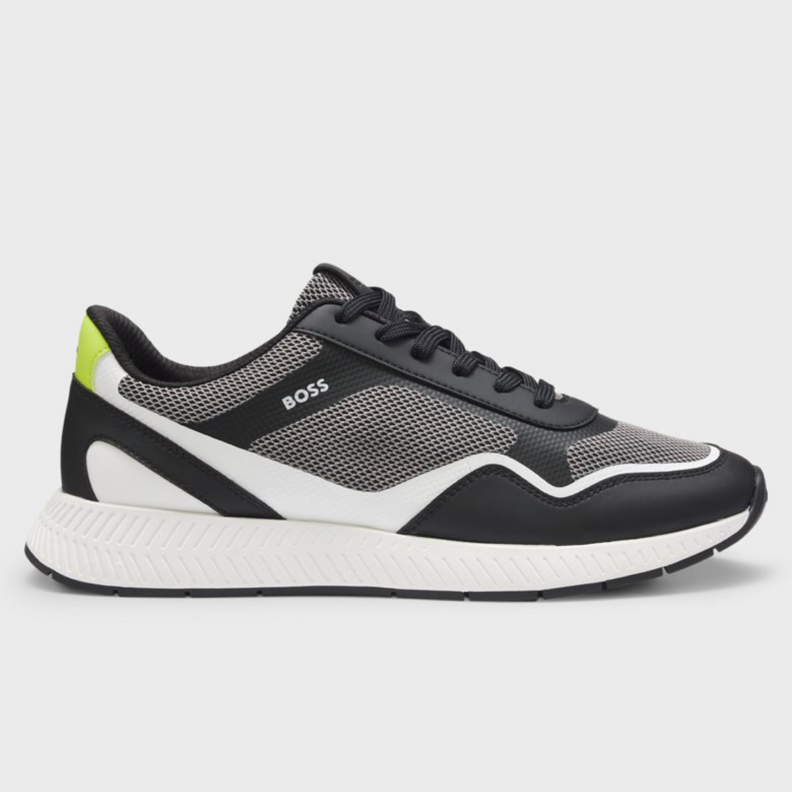 Мъжки маратонки Boss Men Sneakers Titanium Runn 50568928 015 Medial View