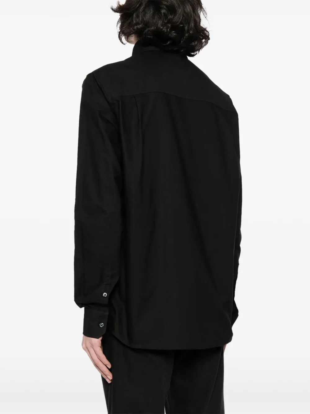 Мъжка риза в черно Men’s shirt Karl Lagerfeld Ikonik 2.0 230M1600 999 Black